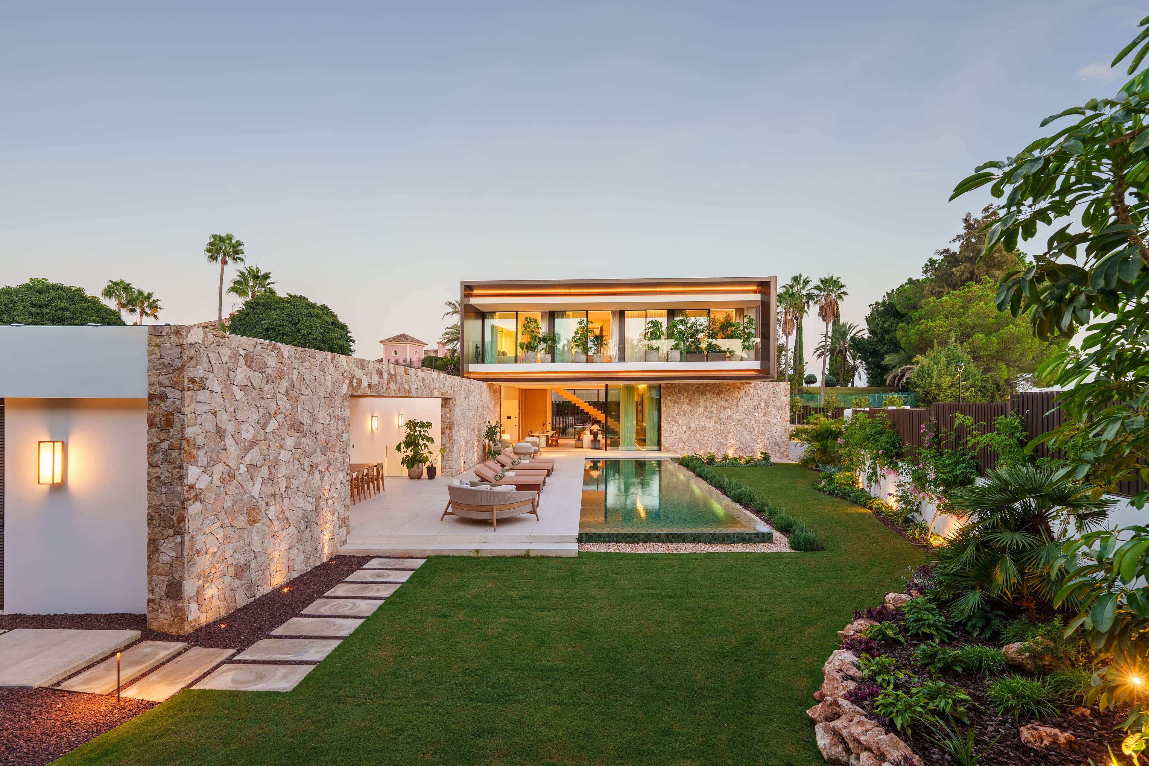 5-dorm. Villa en Marbella Golden Mile
