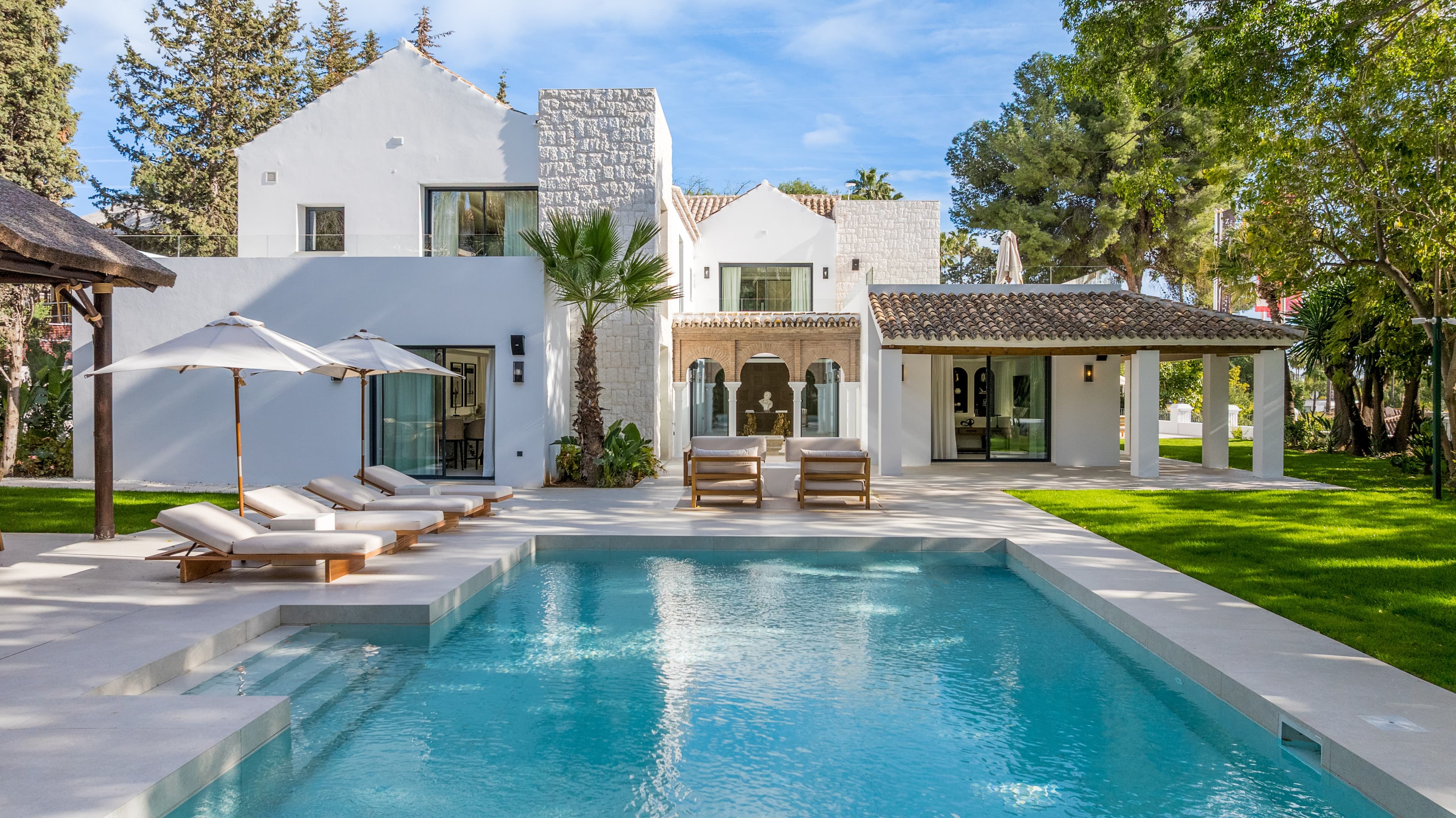 Villa Las Palmeras in Nueva Andalucia