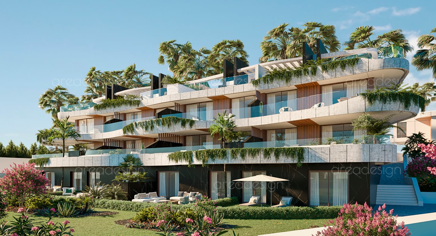 3-dorm. Apartamento en Marbella Este