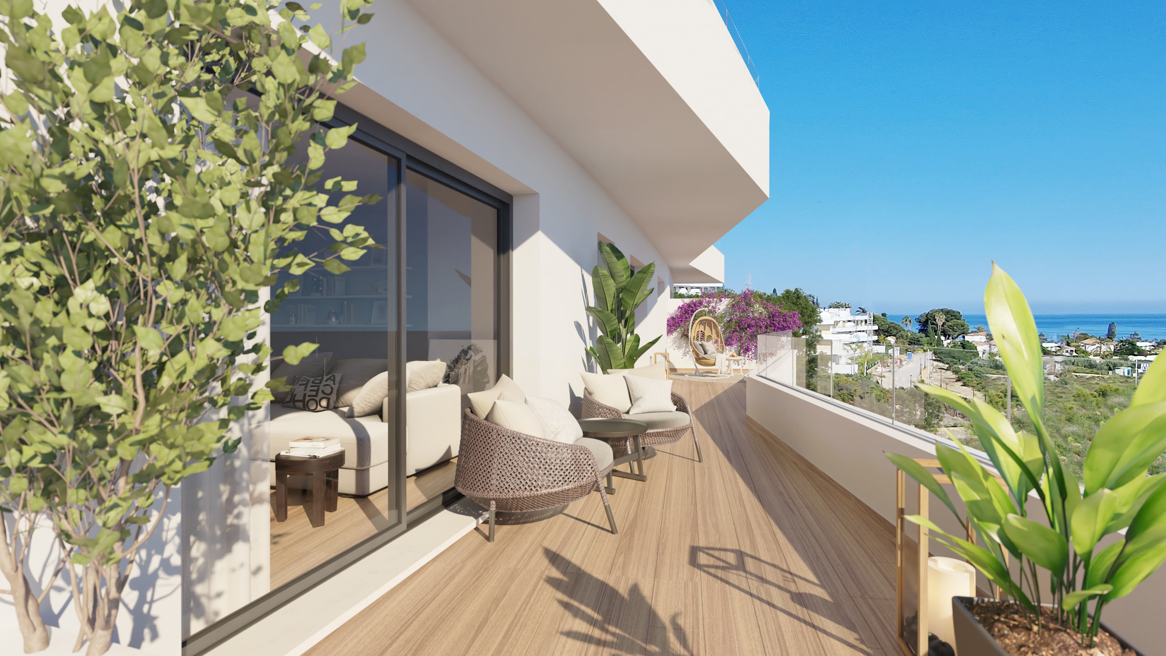 4-dorm. Apartamento en Estepona