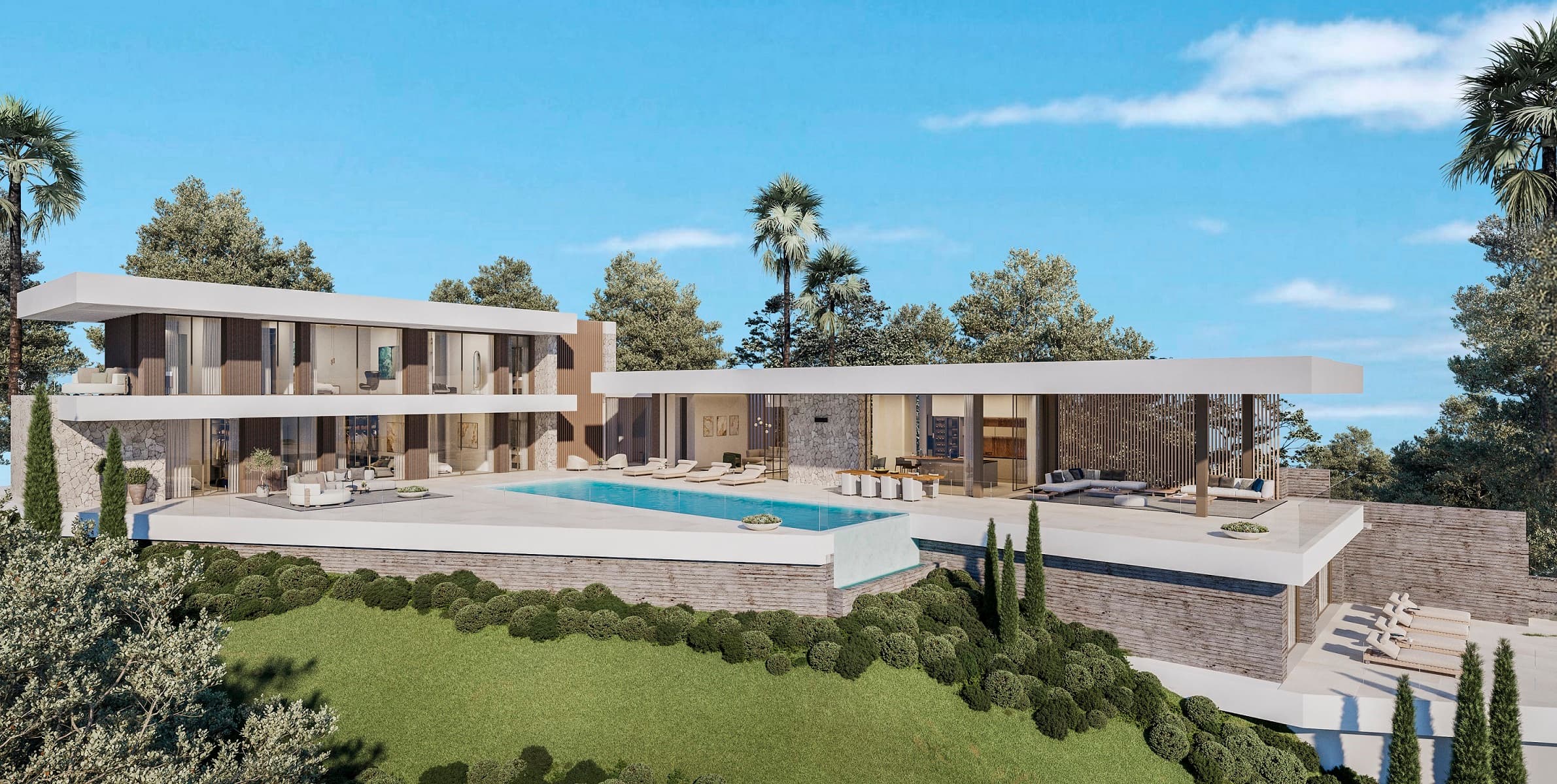 7-dorm. Villa en Mijas Costa
