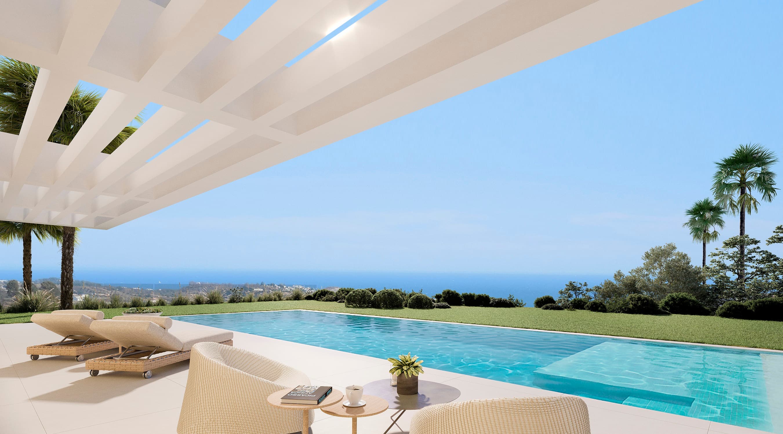 5-dorm. Villa en Mijas Costa