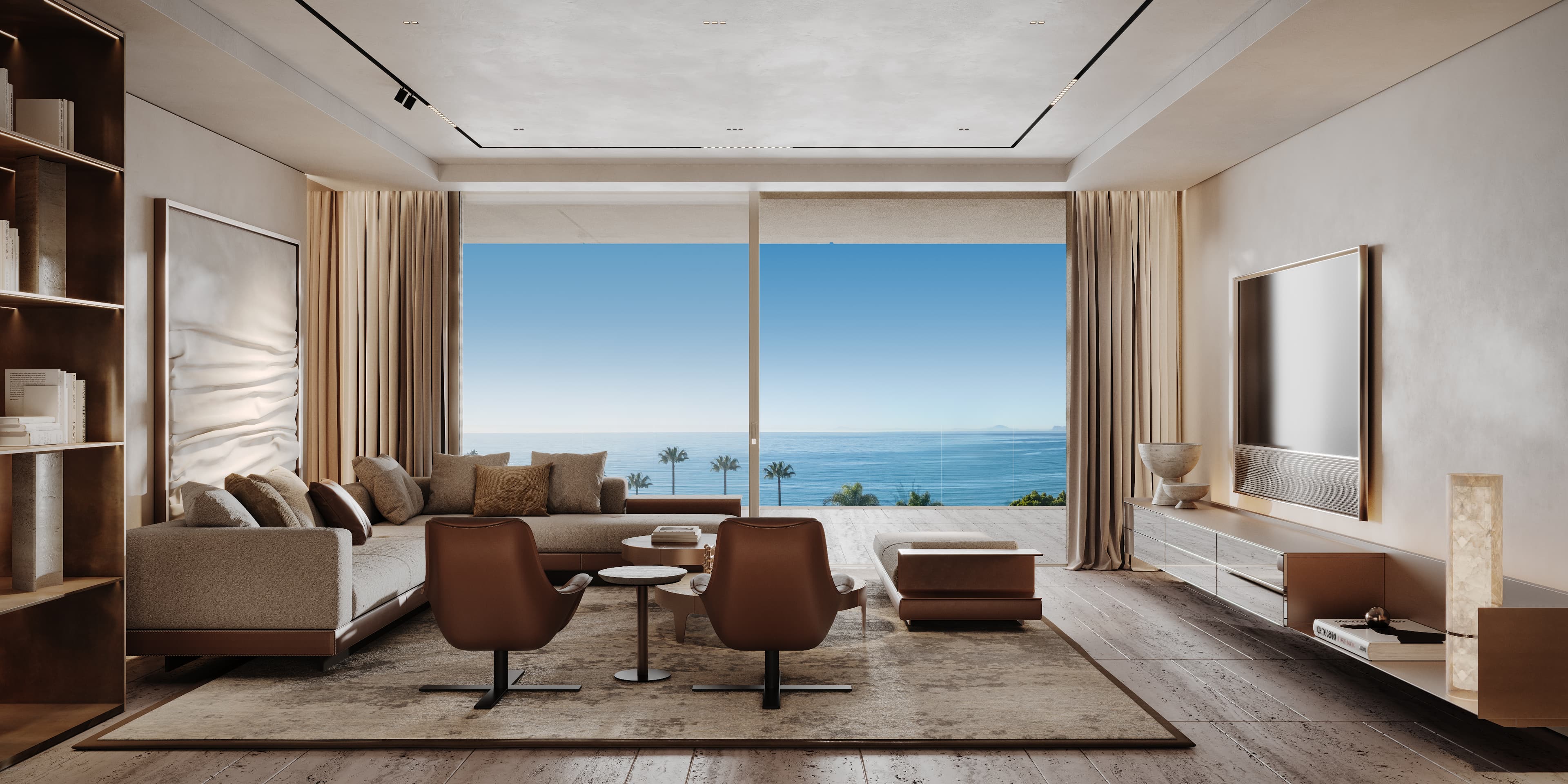 3-dorm. Apartamento en Estepona