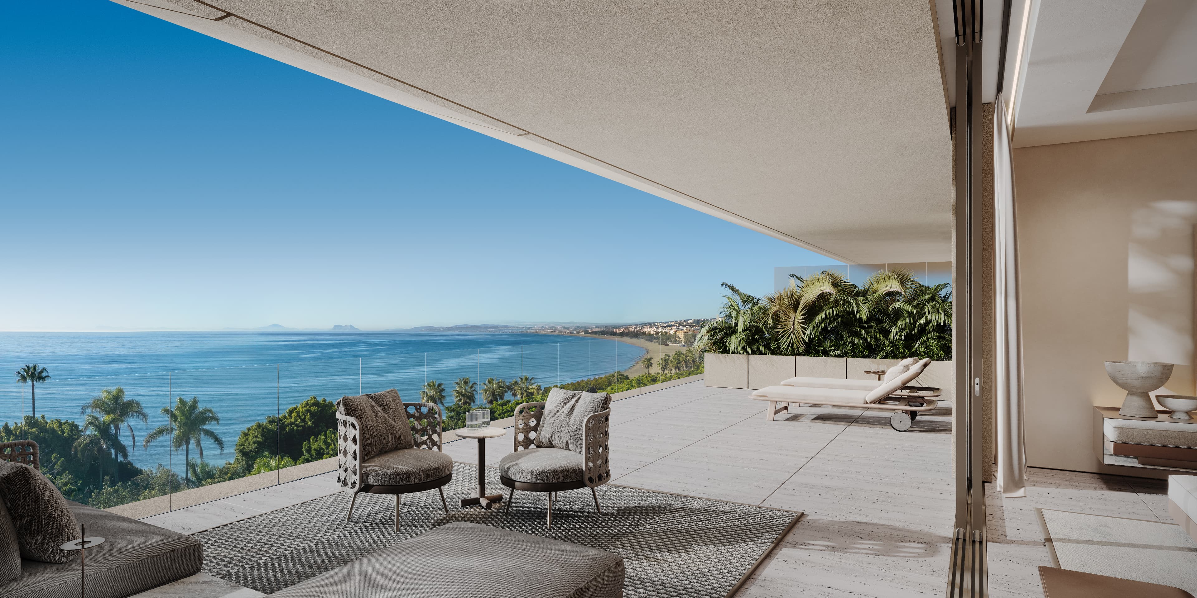 3-dorm. Apartamento en Estepona