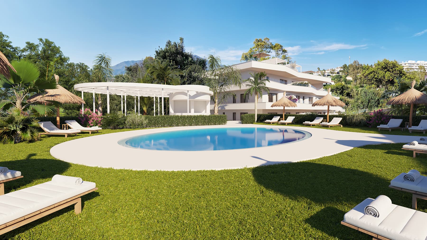 4-dorm. Apartamento en Estepona