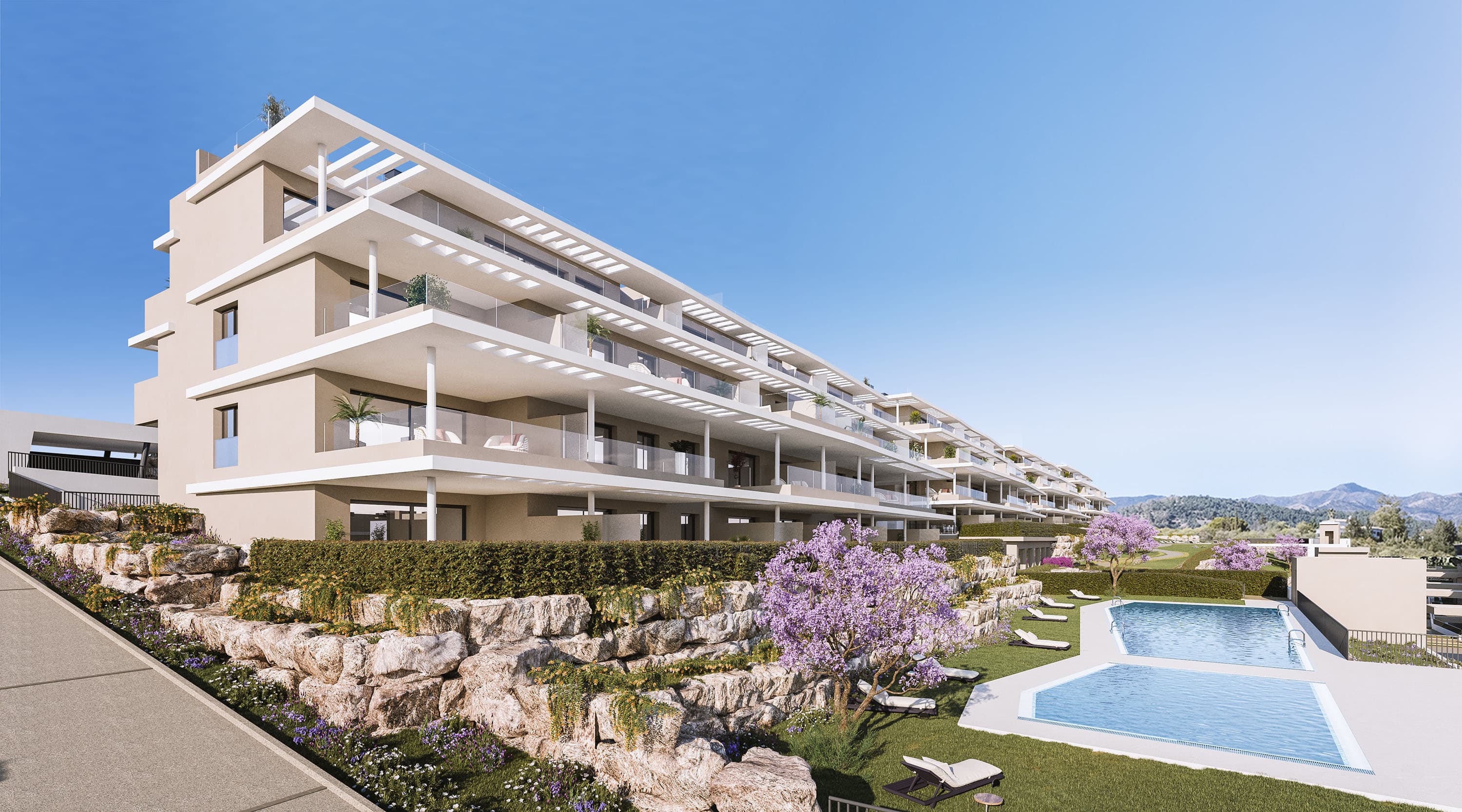 3-slaapk. Appartement in Estepona