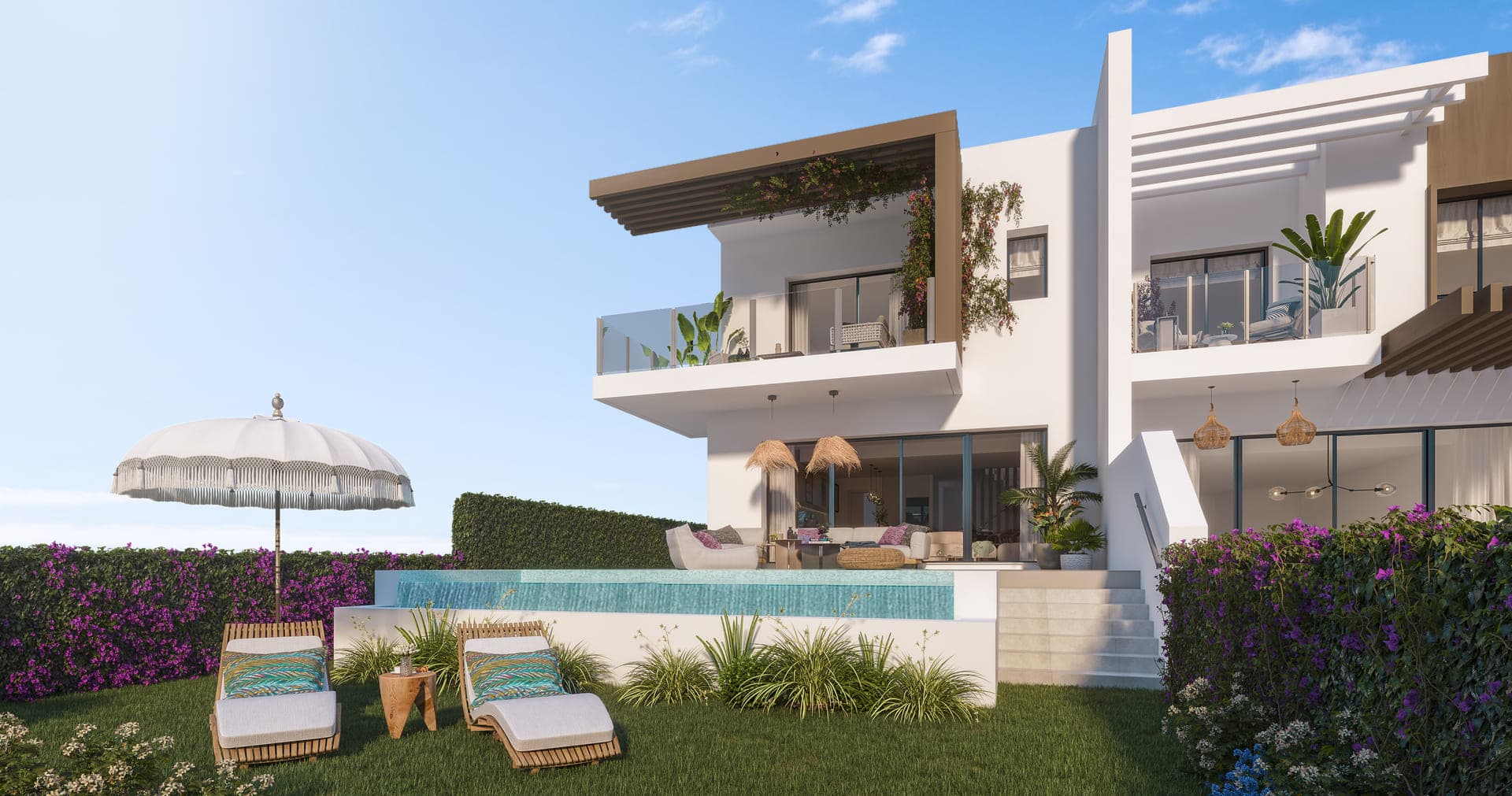 3-dorm. Villa en El Chaparral