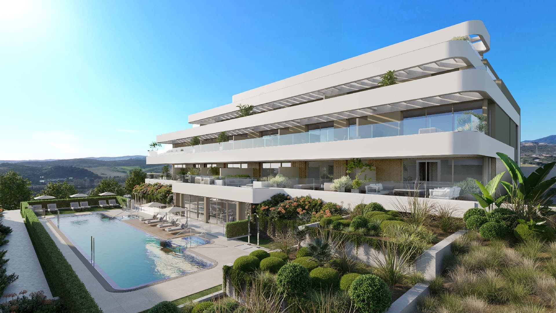 1-dorm. Apartamento en Estepona West
