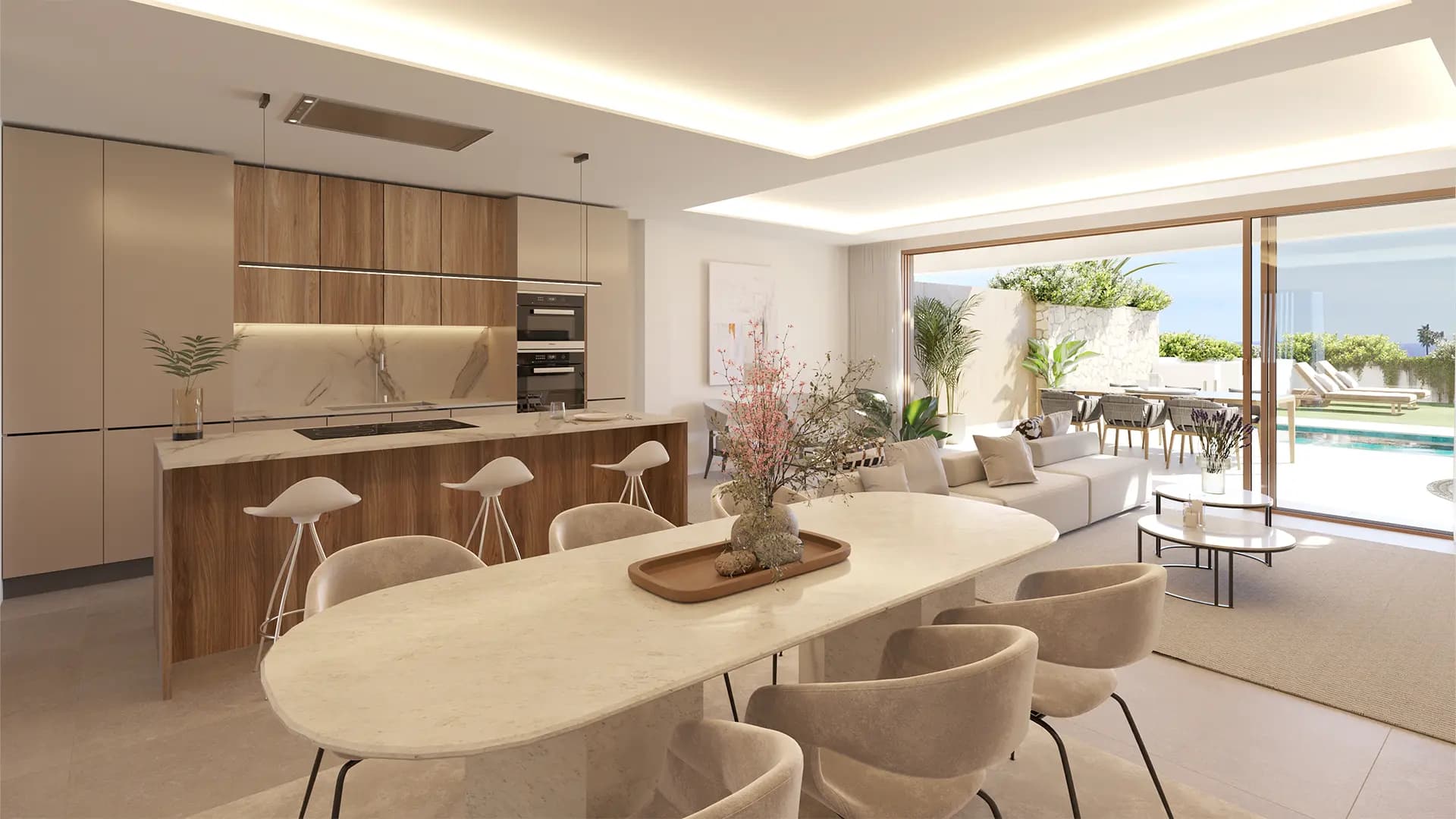 3-slaapk. Appartement in El Faro de Calaburras