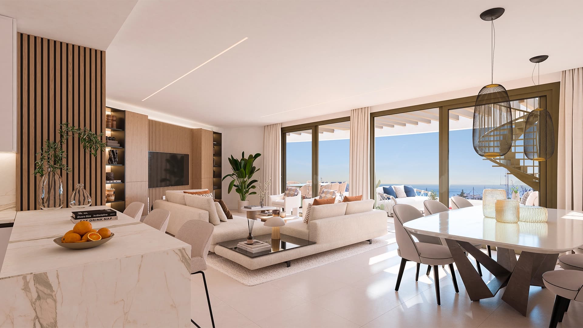 3-dorm. Apartamento en Estepona