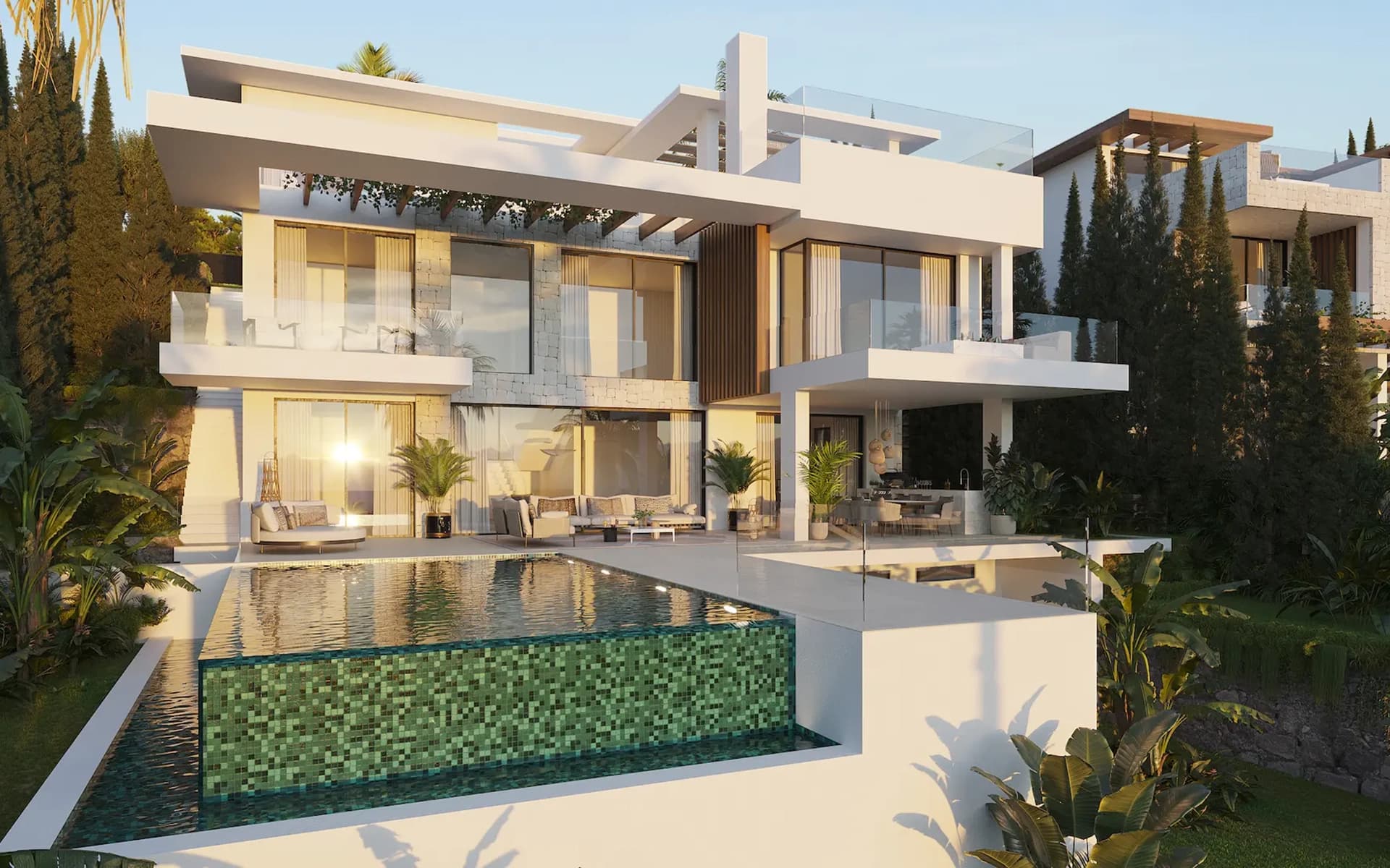 3-dorm. Villa en Estepona