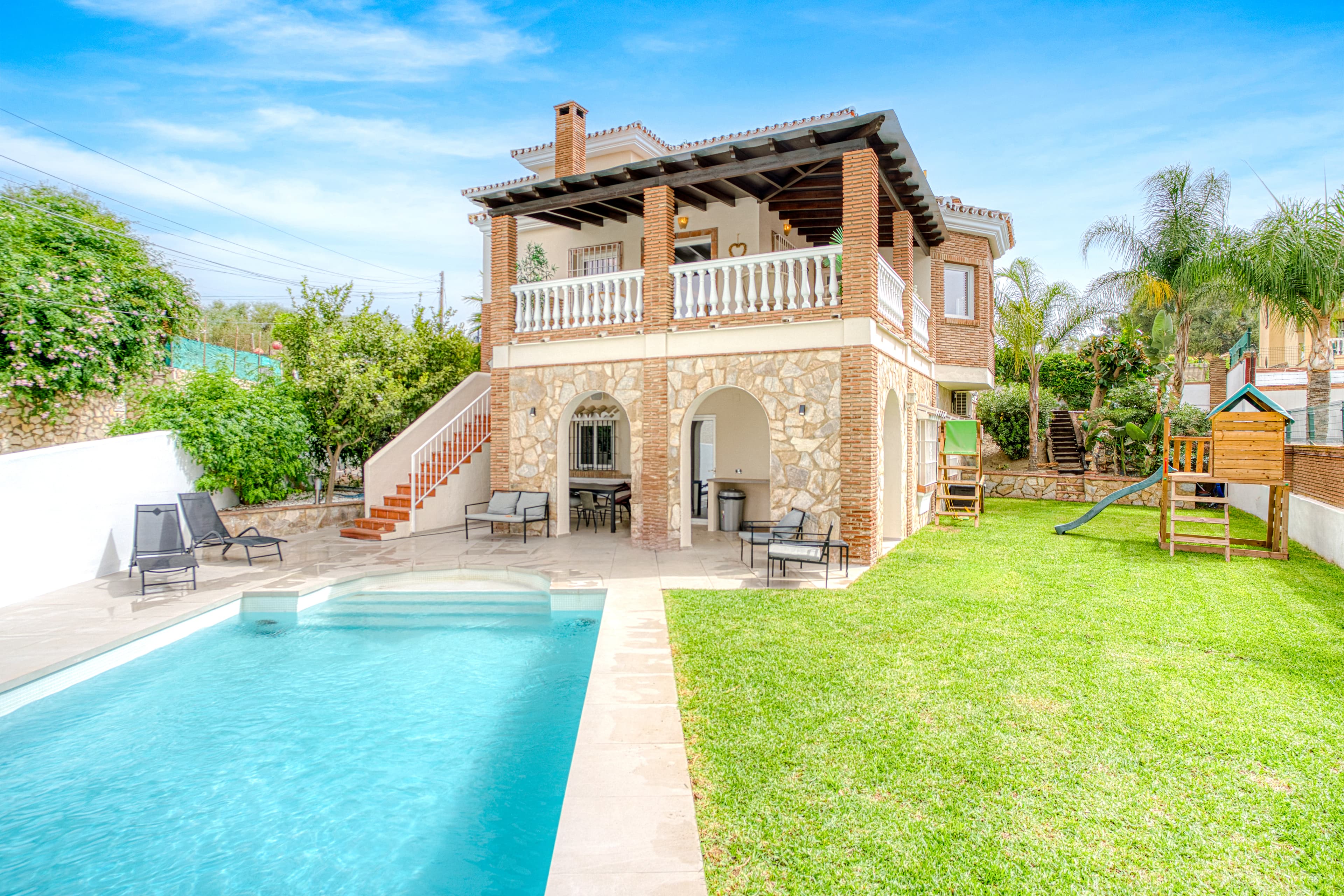 6-dorm. Villa en Mijas