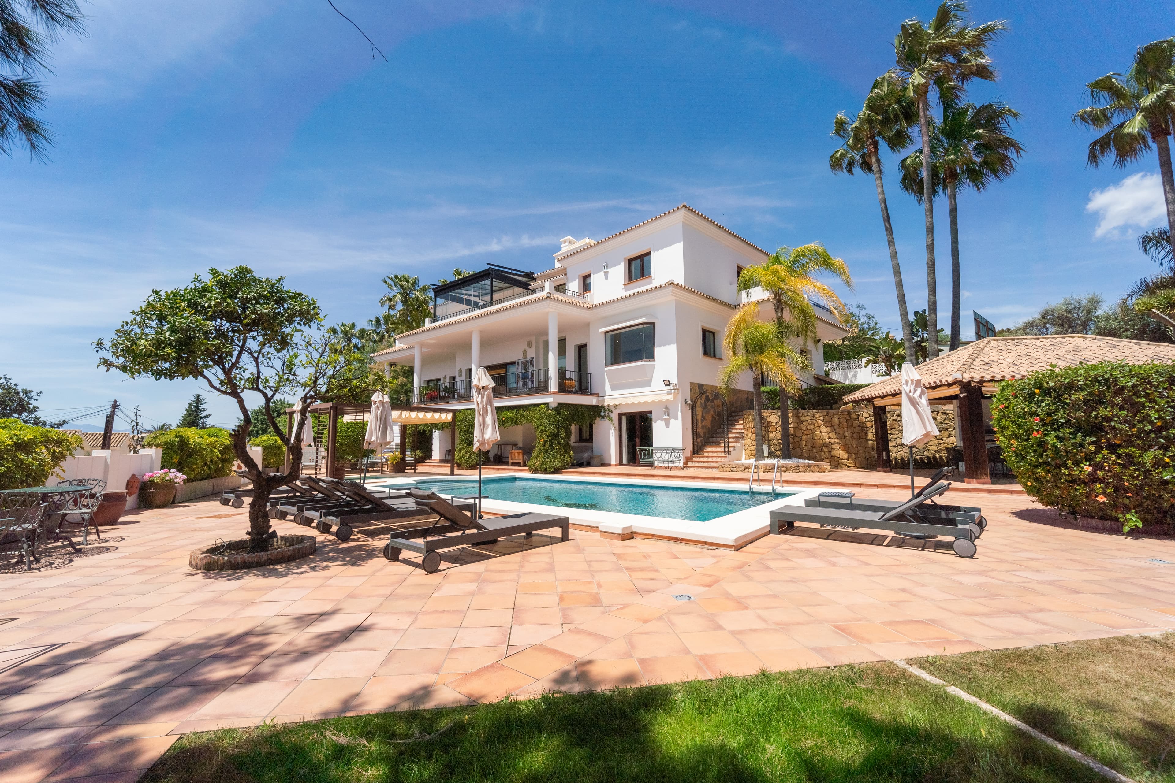 6-dorm. Villa en Marbella Este