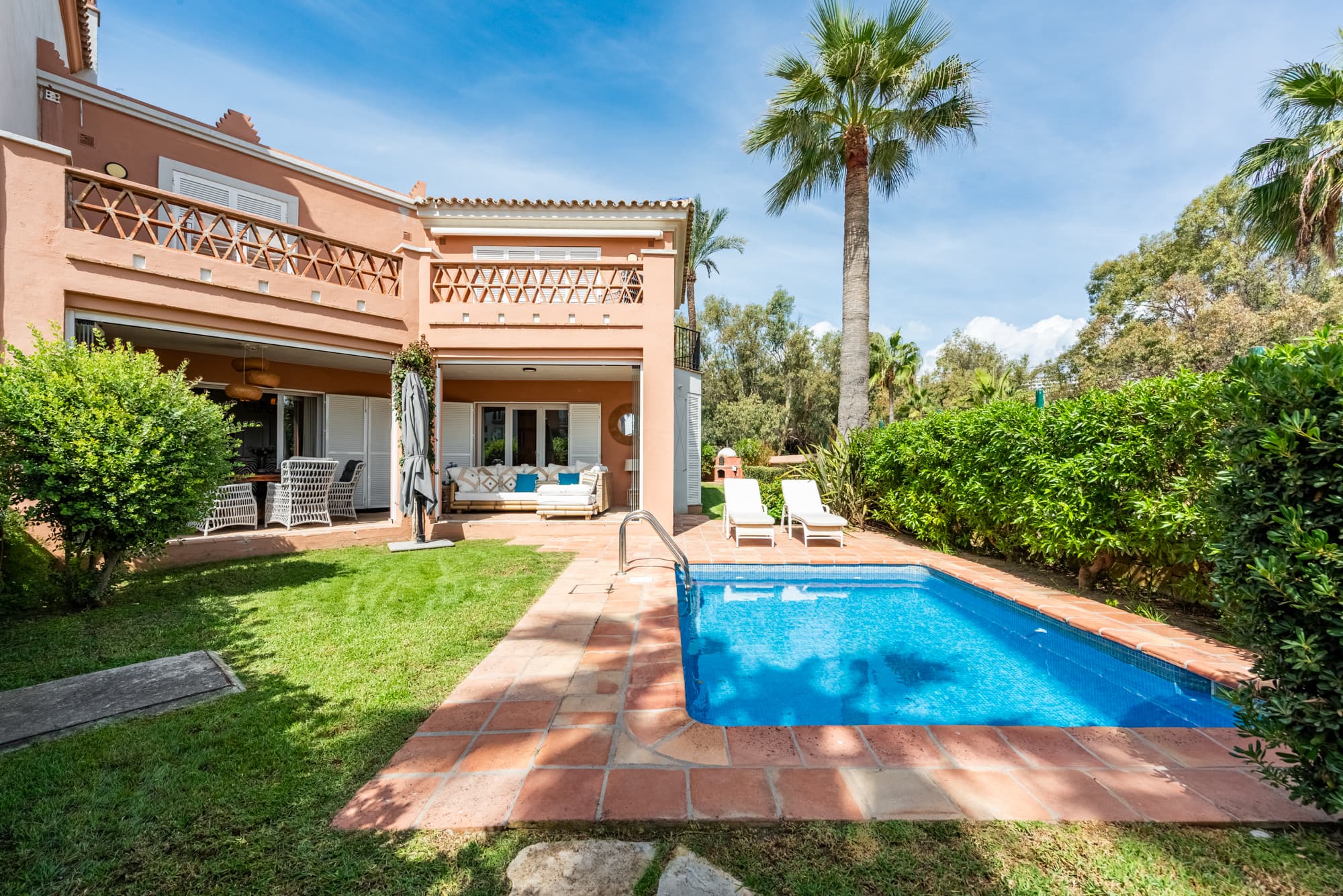 5-dorm. Villa en Bahia de Casares