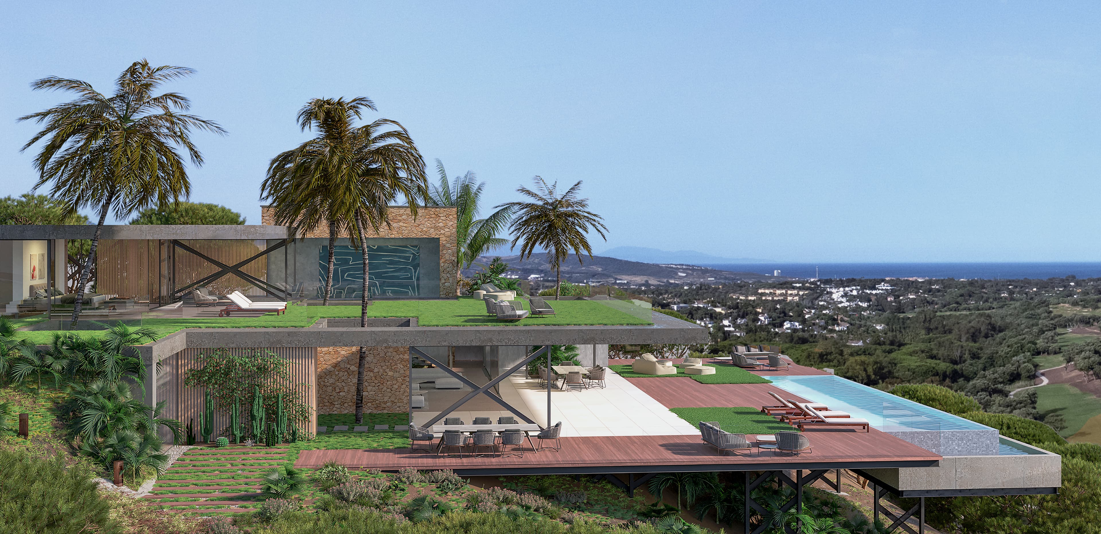 5-dorm. Villa en Sotogrande