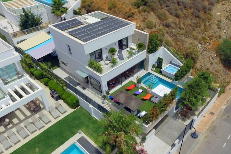 5-slaapk. Villa in Cala de Mijas