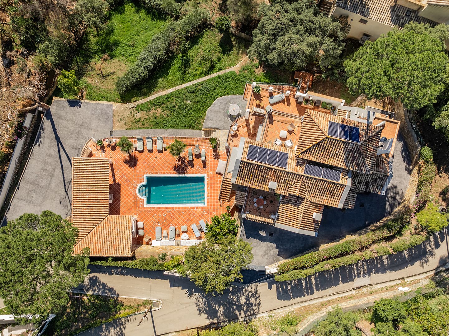 4-dorm. Villa en El Madroñal