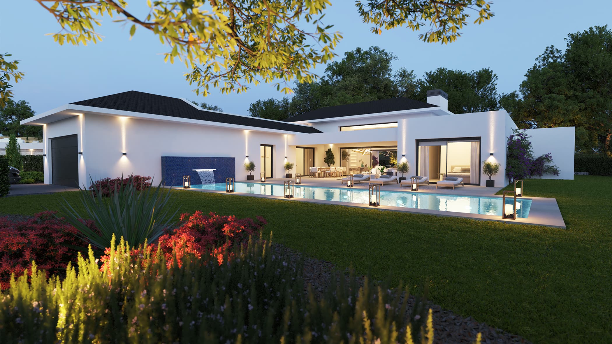 4-dorm. Villa en San Roque Club