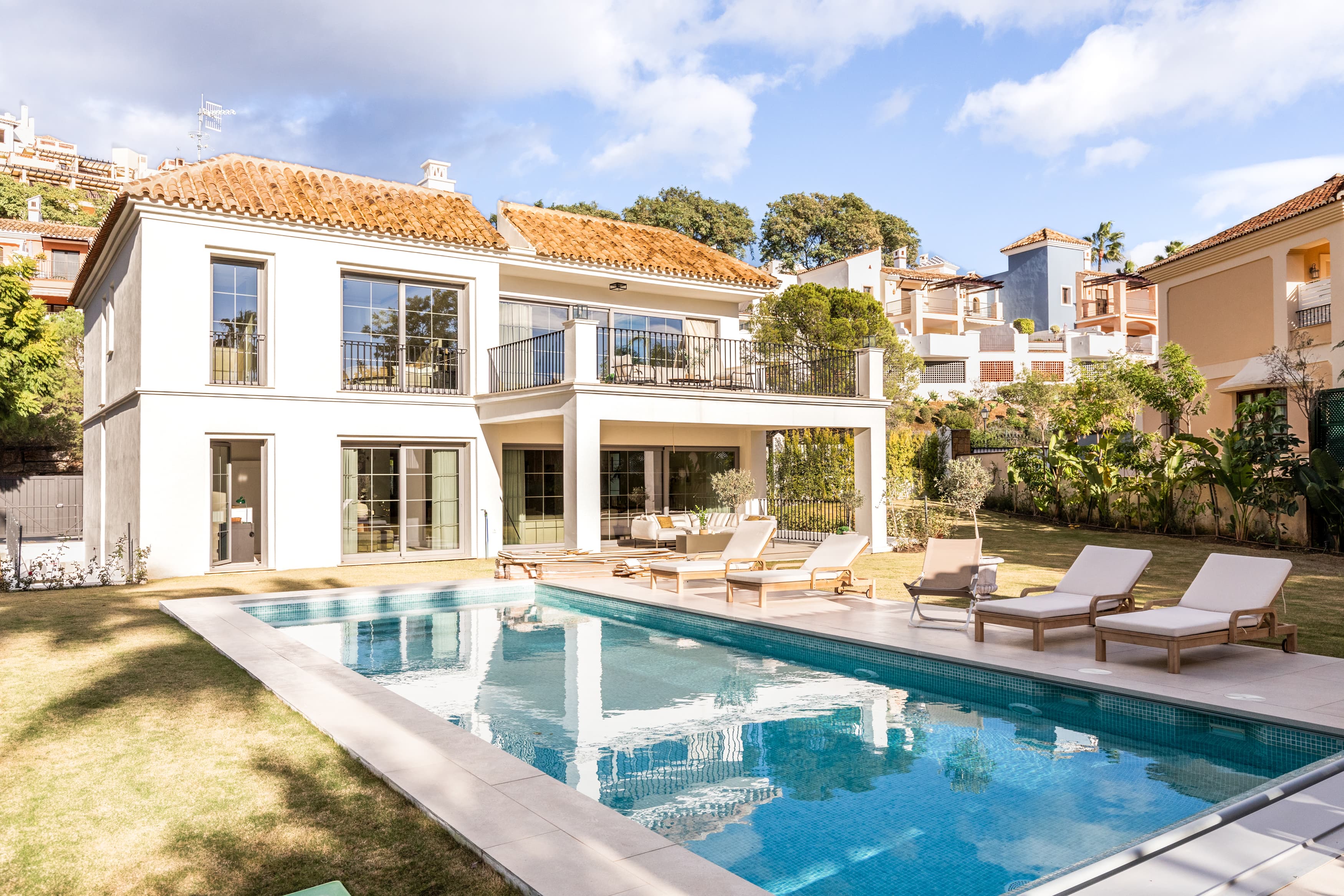 4-dorm. Villa en Los Arqueros