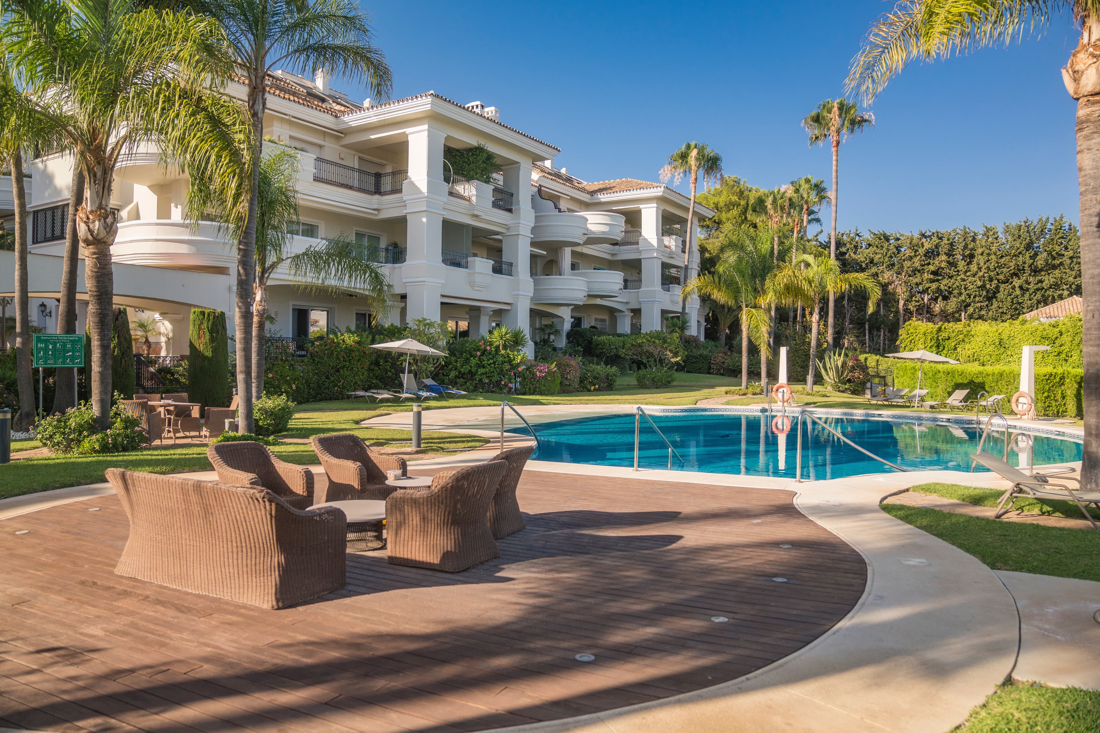 3-dorm. Apartamento en Marbella Golden Mile