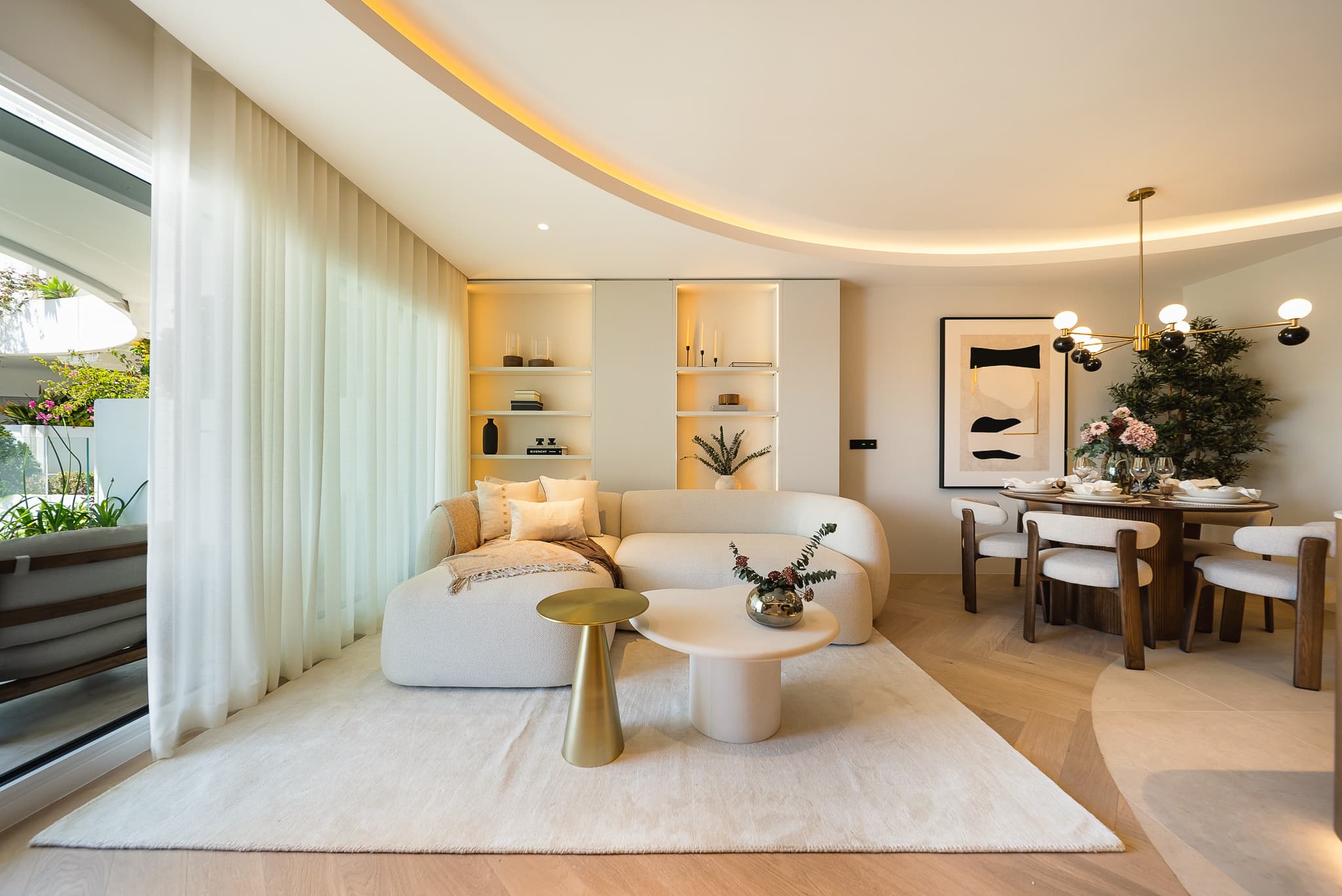 3-dorm. Apartamento en Marbella Golden Mile