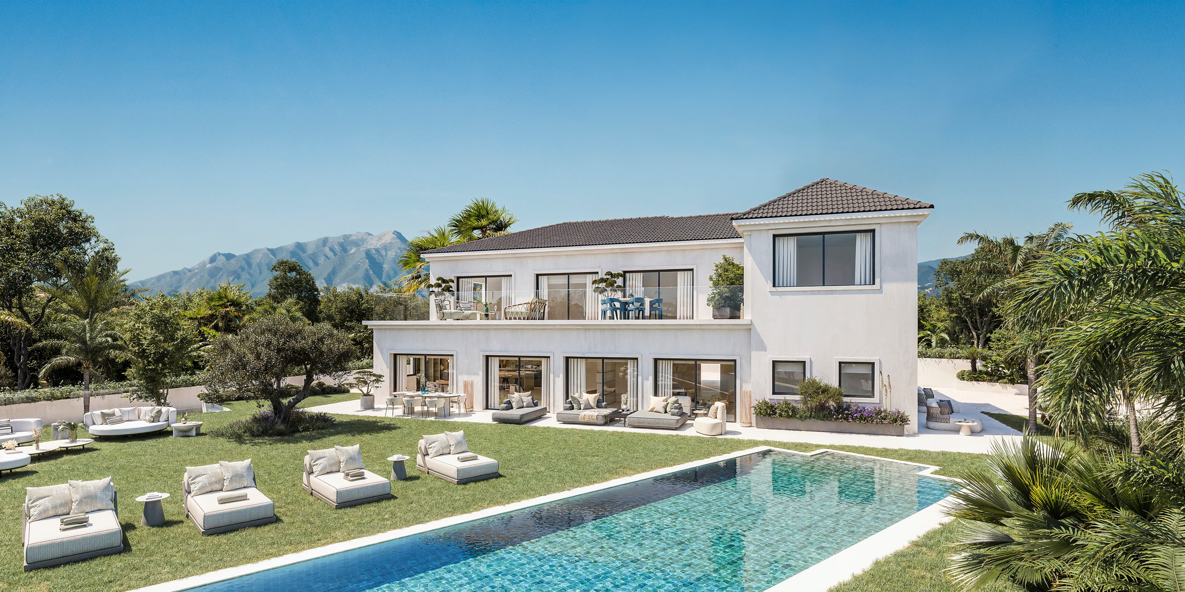 5-dorm. Villa en Estepona East