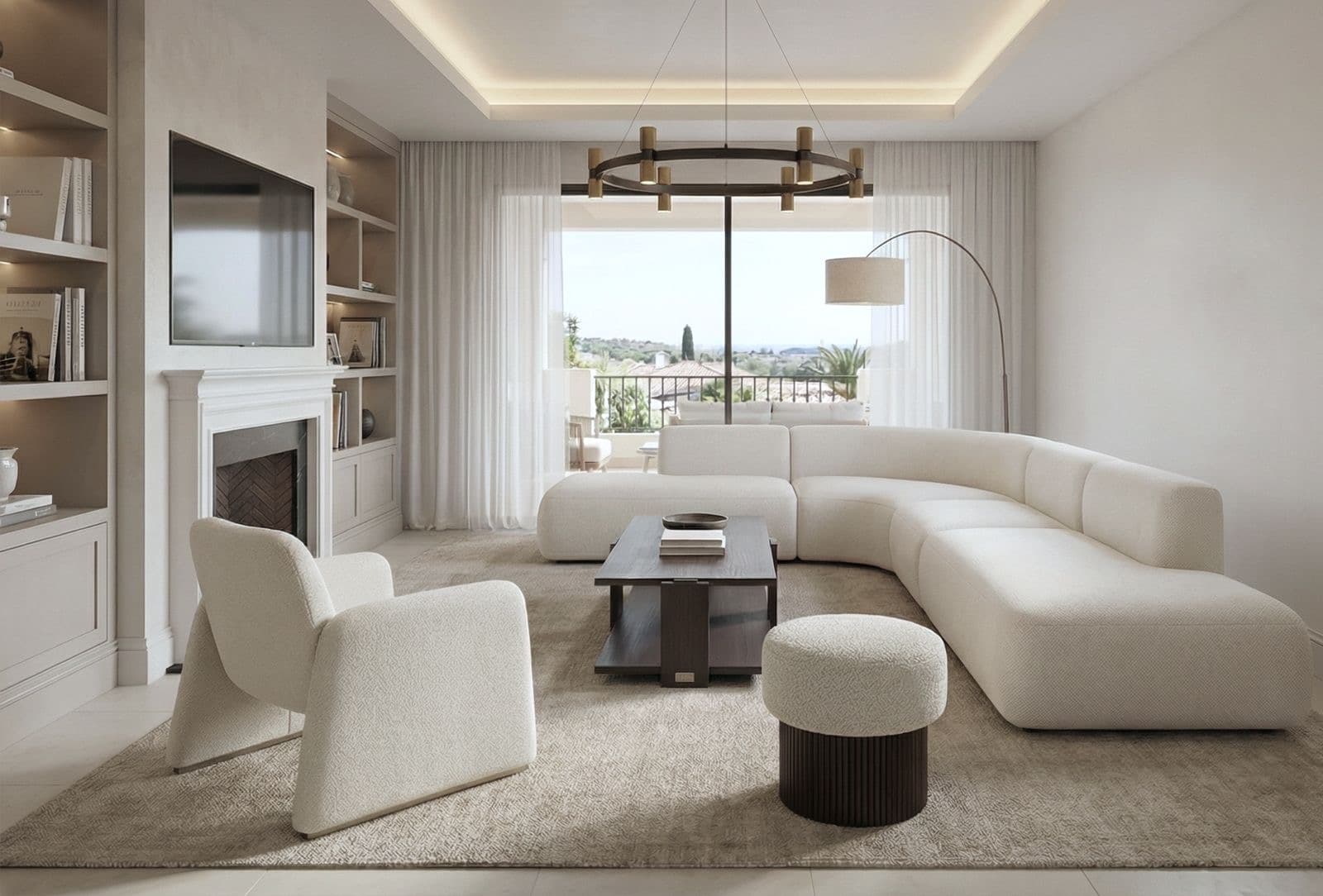 3-dorm. Apartamento en Marbella Golden Mile