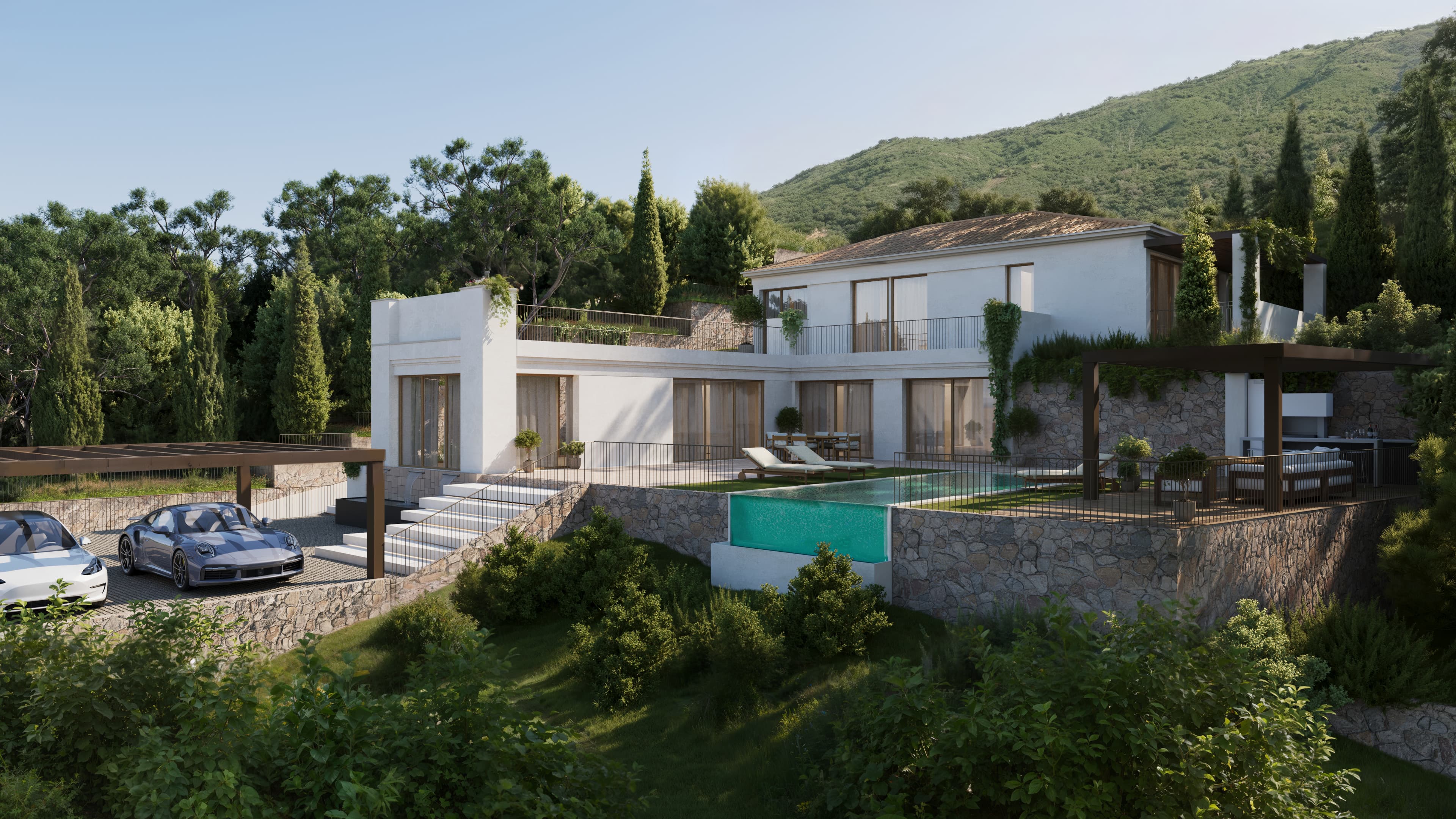 4-dorm. Villa en Marbella Este