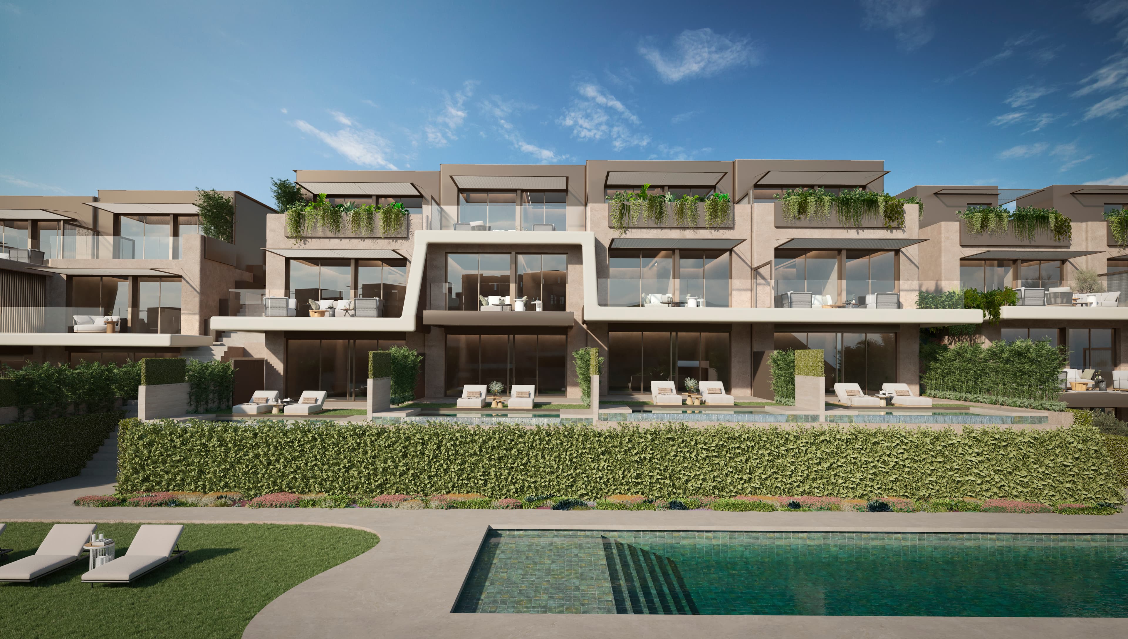 3-slaapk. Rijtjeshuis in Marbella Este
