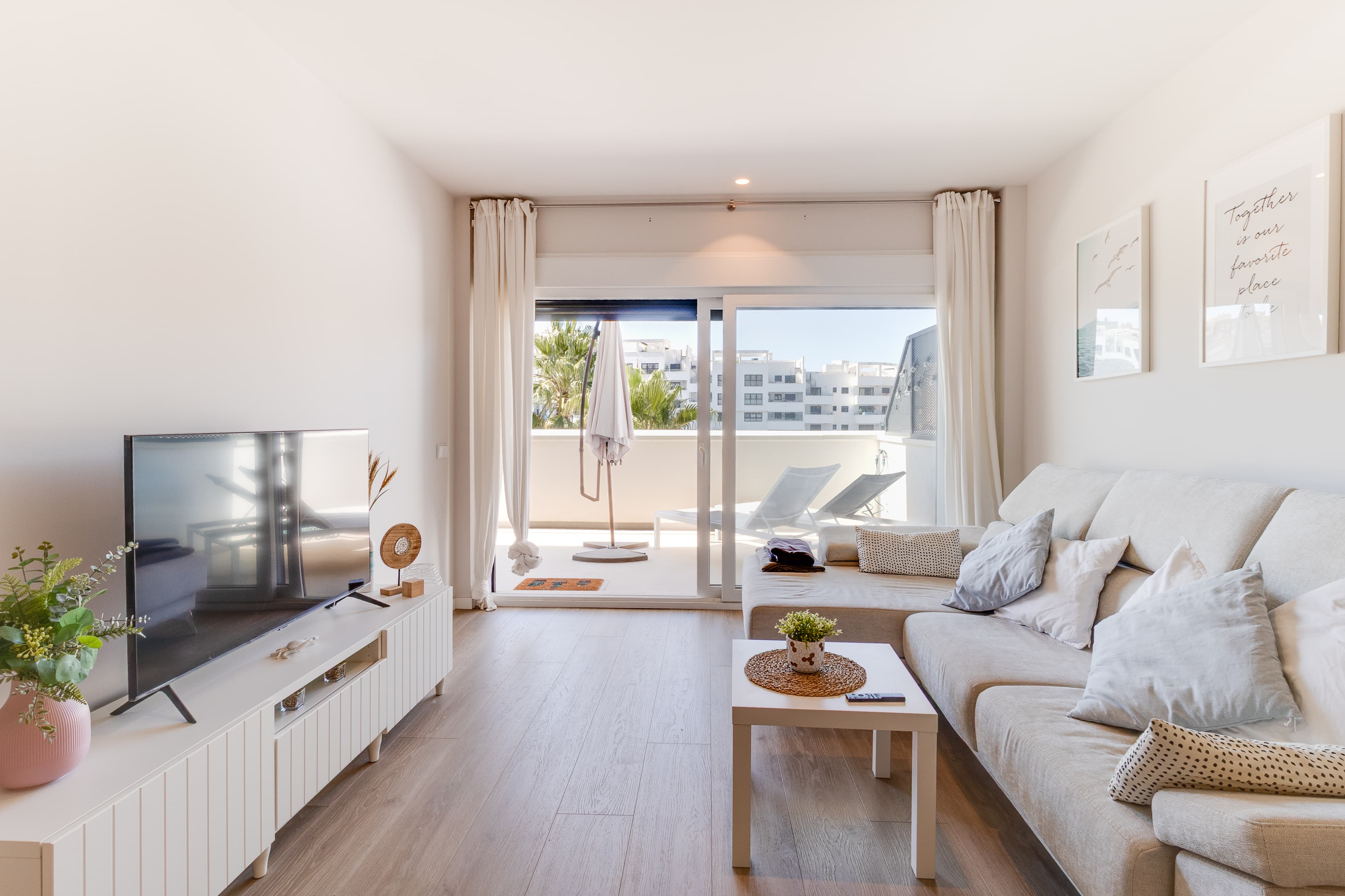 3-dorm. Apartamento en Estepona Town