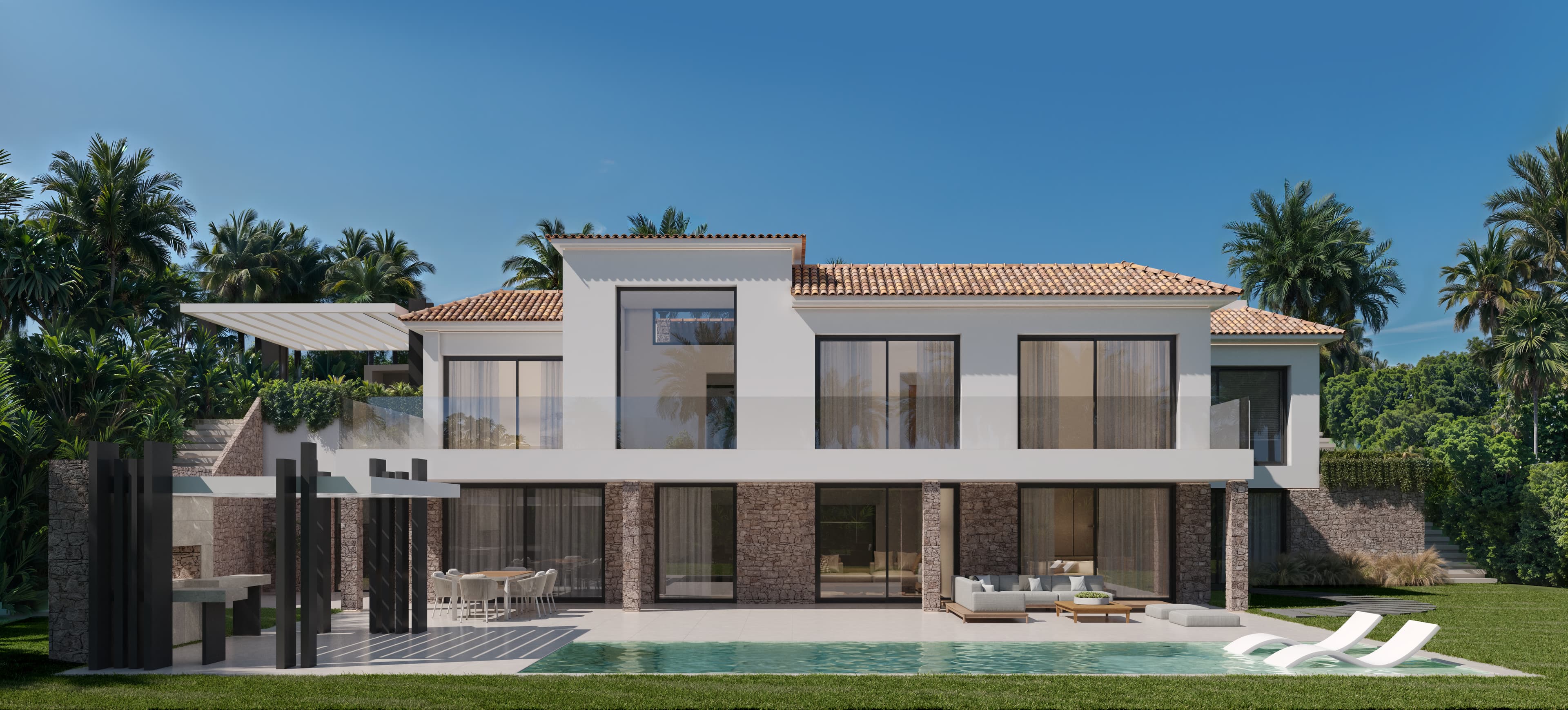 5-dorm. Villa en Nueva Andalucia