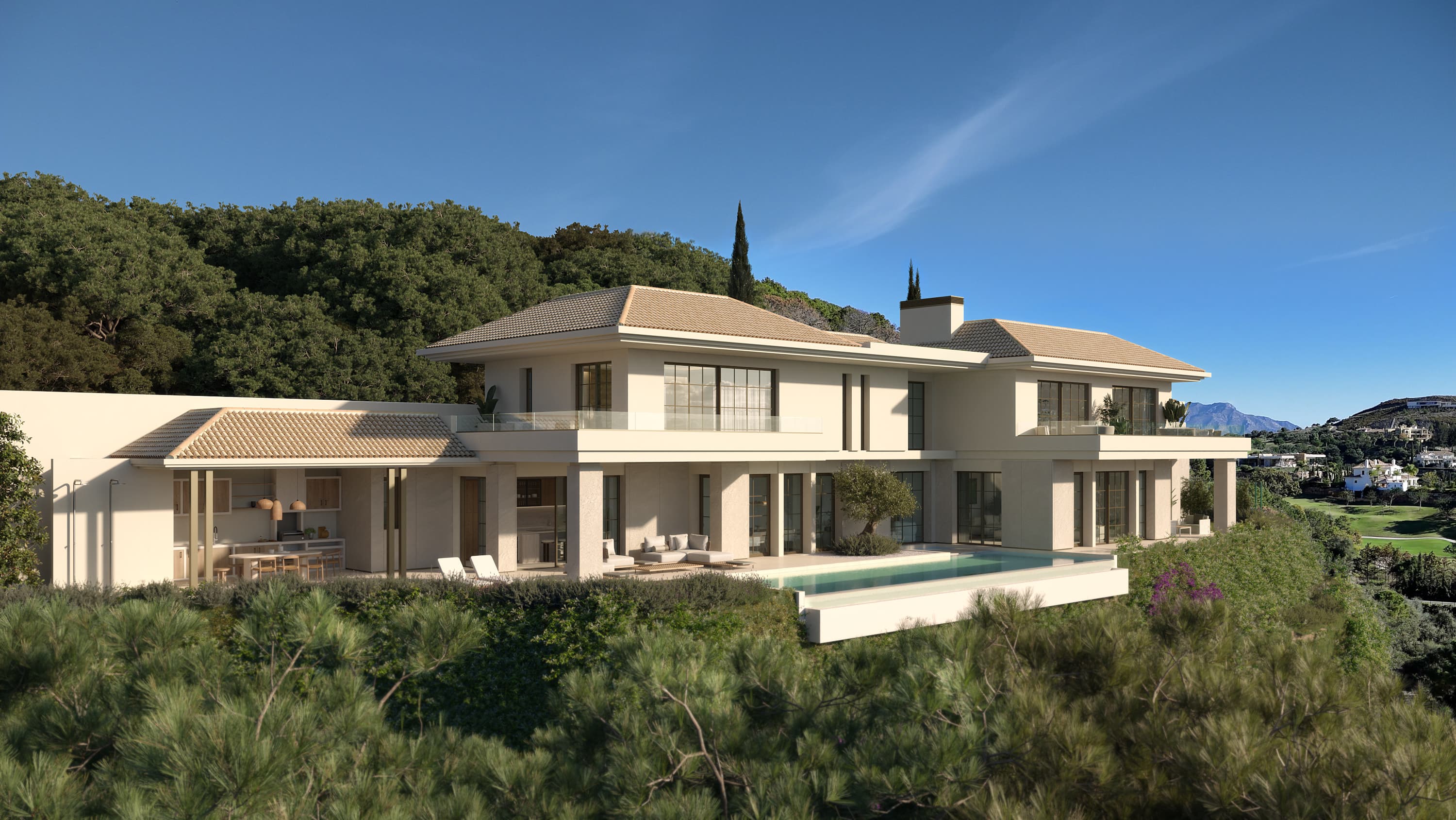 4-dorm. Villa en Marbella Club Golf Resort