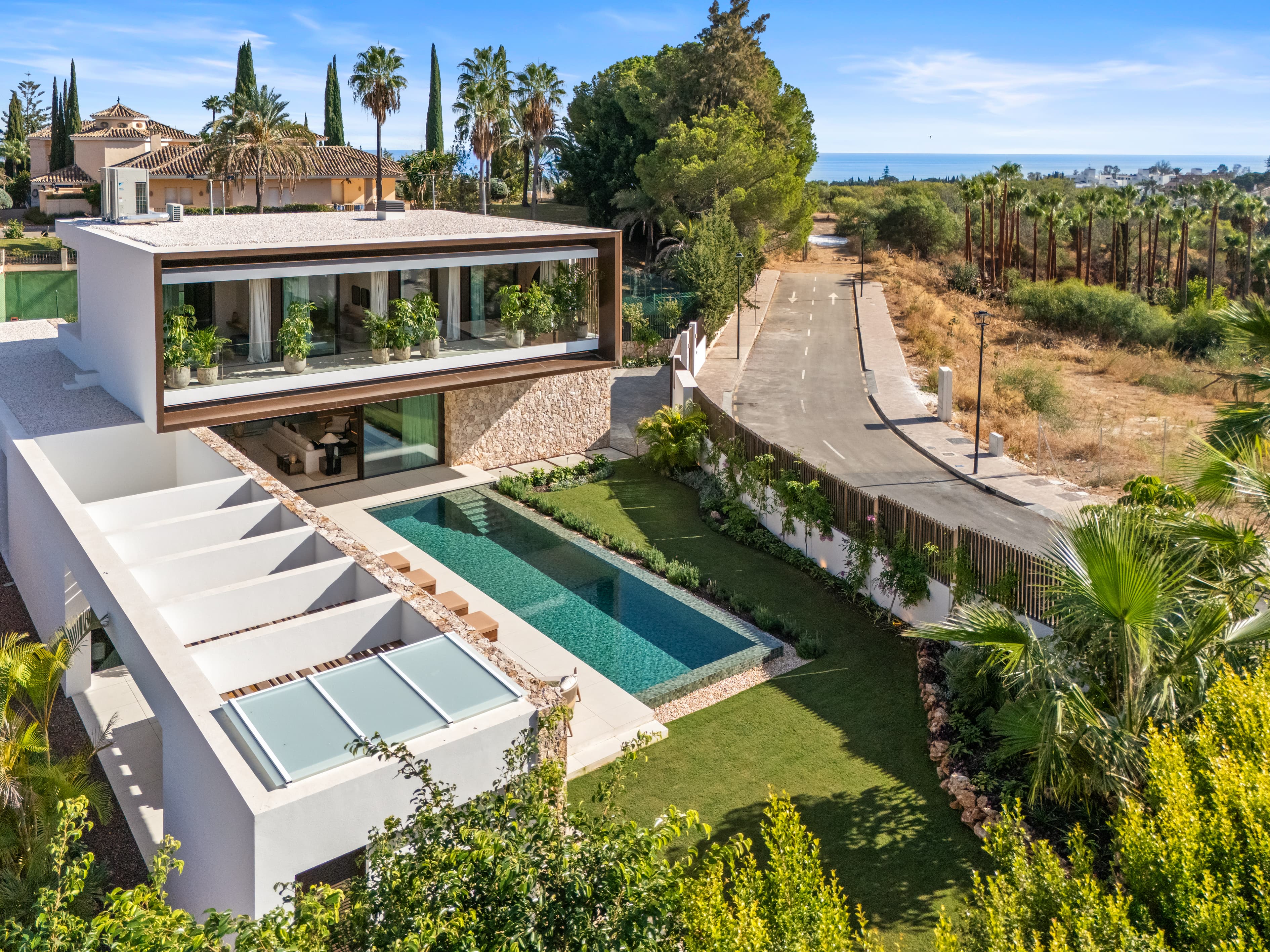 5-dorm. Villa en Marbella Golden Mile