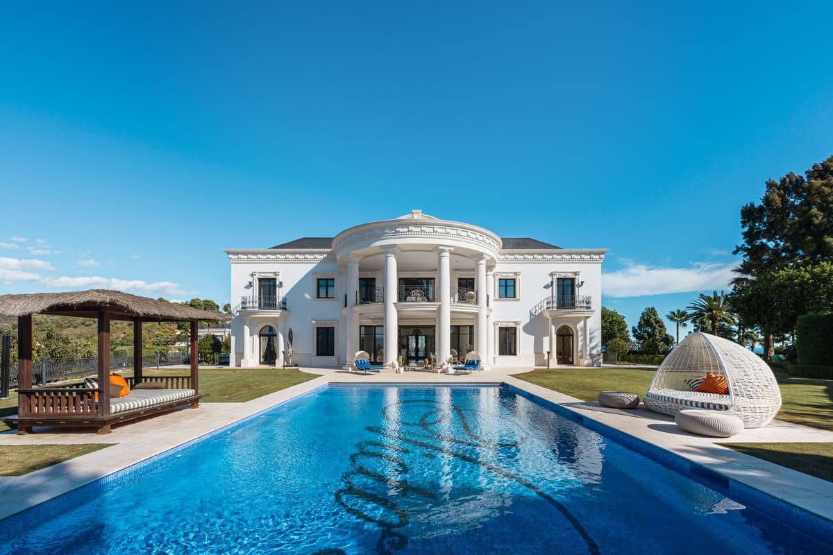 7-dorm. Villa en Marbella Este