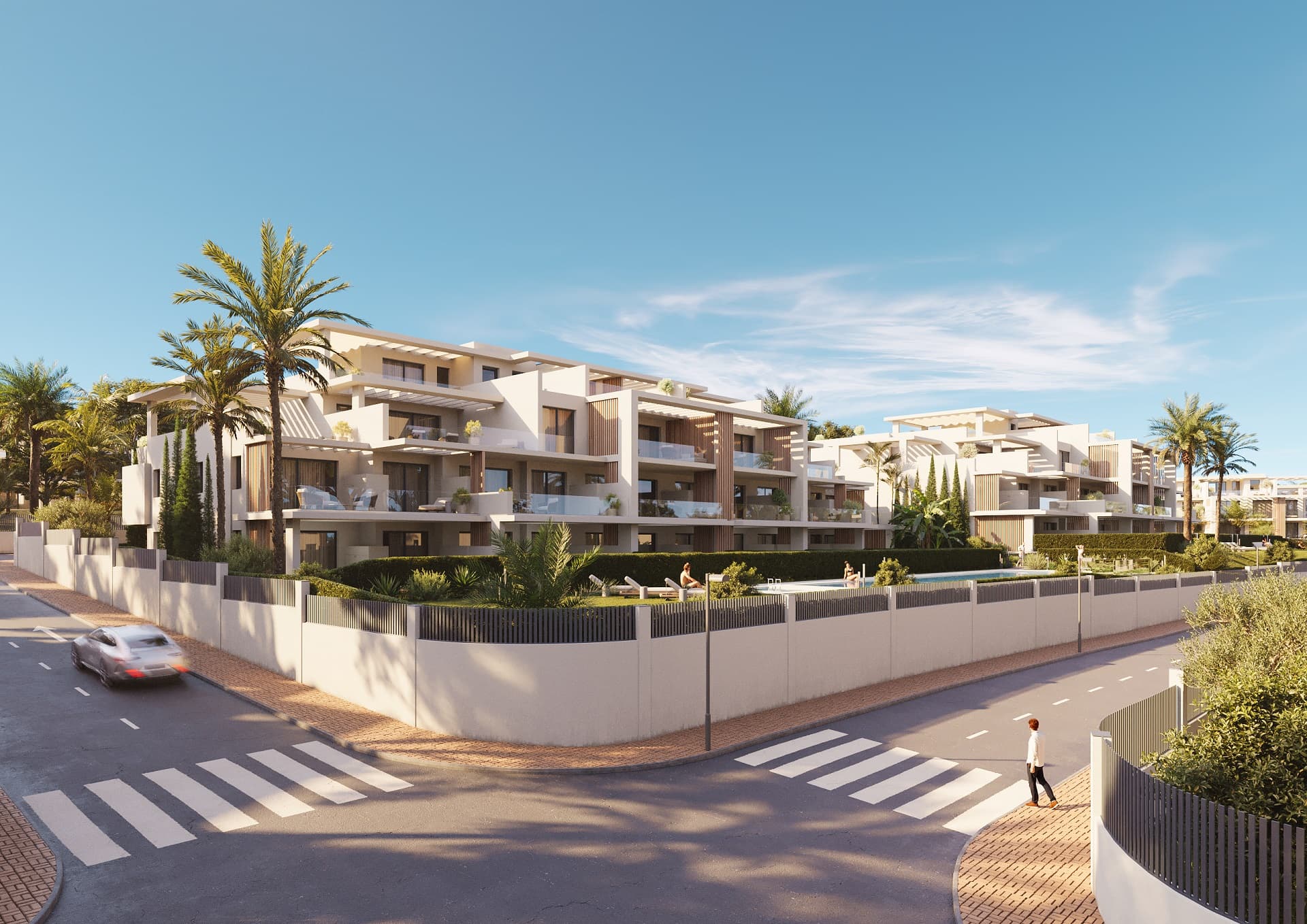 4-slaapk. Appartement in Estepona East