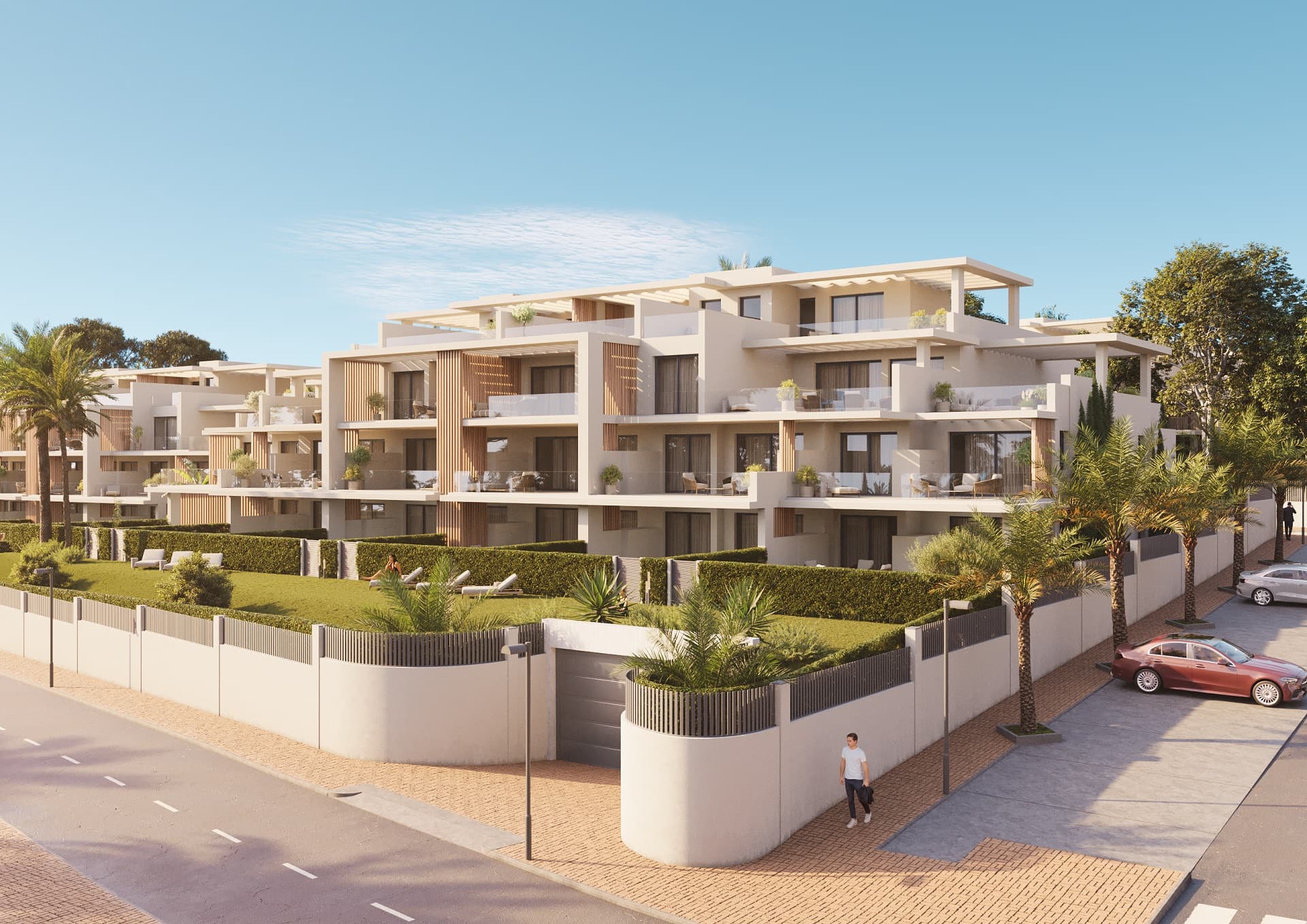 4-slaapk. Appartement in Estepona East