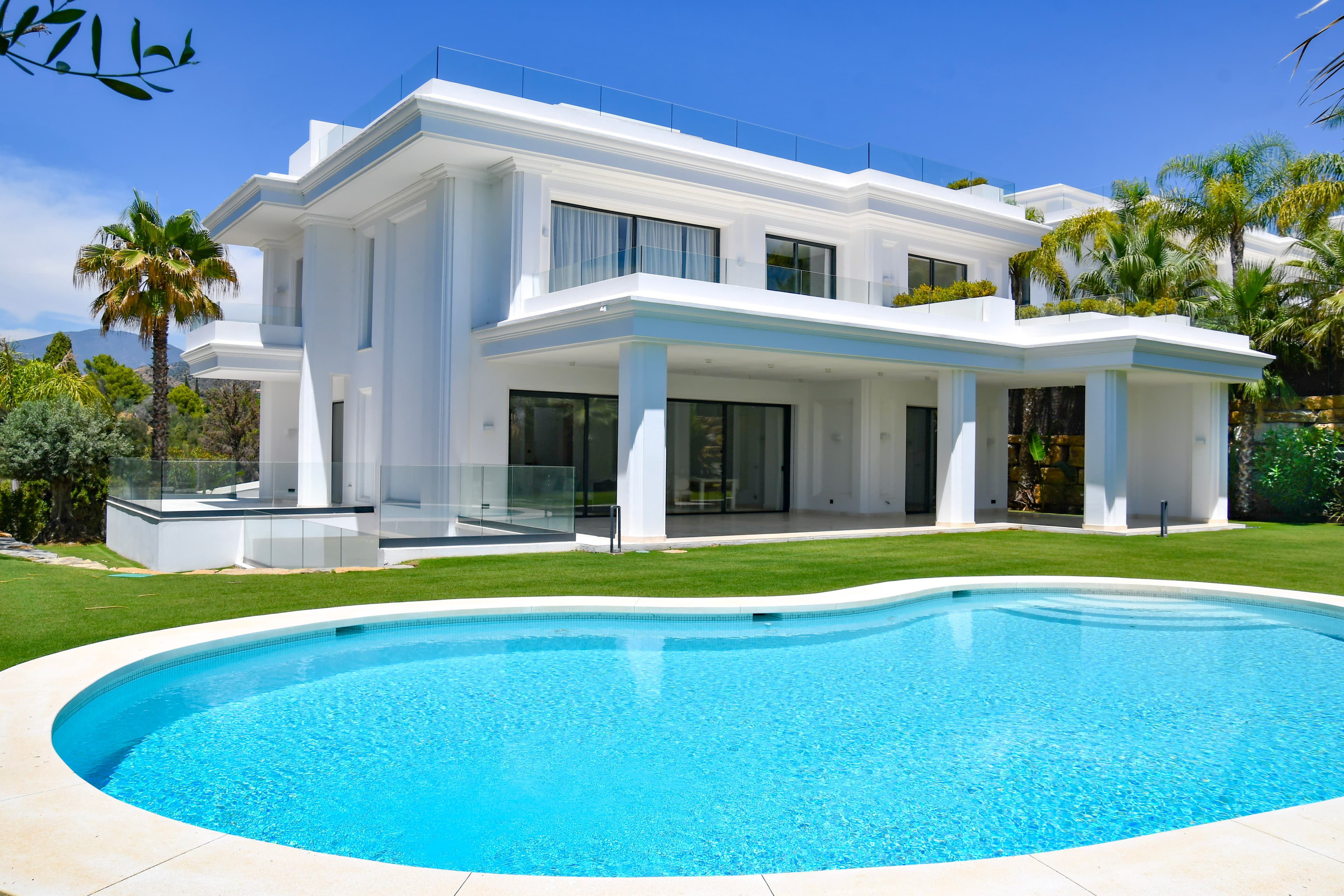 6-dorm. Villa en Marbella Golden Mile