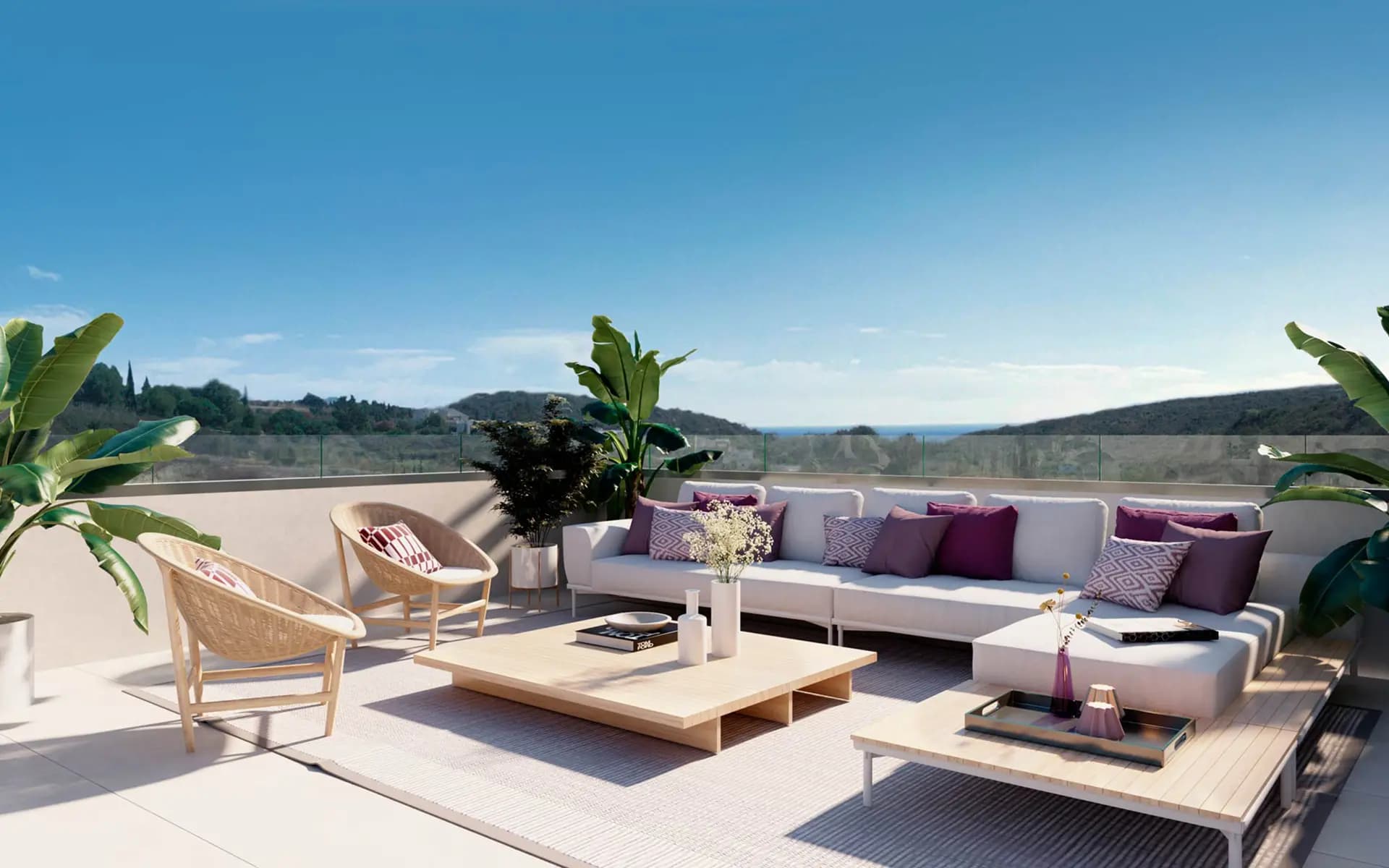 3-slaapk. Appartement in Casares