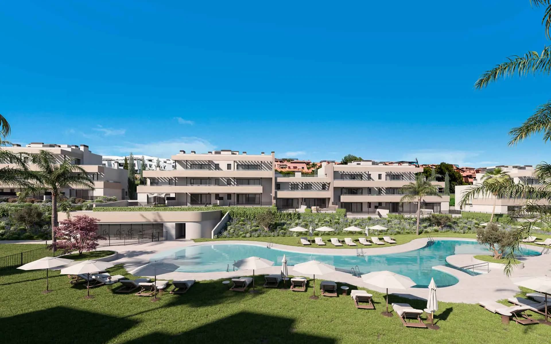 4-slaapk. Appartement in Casares