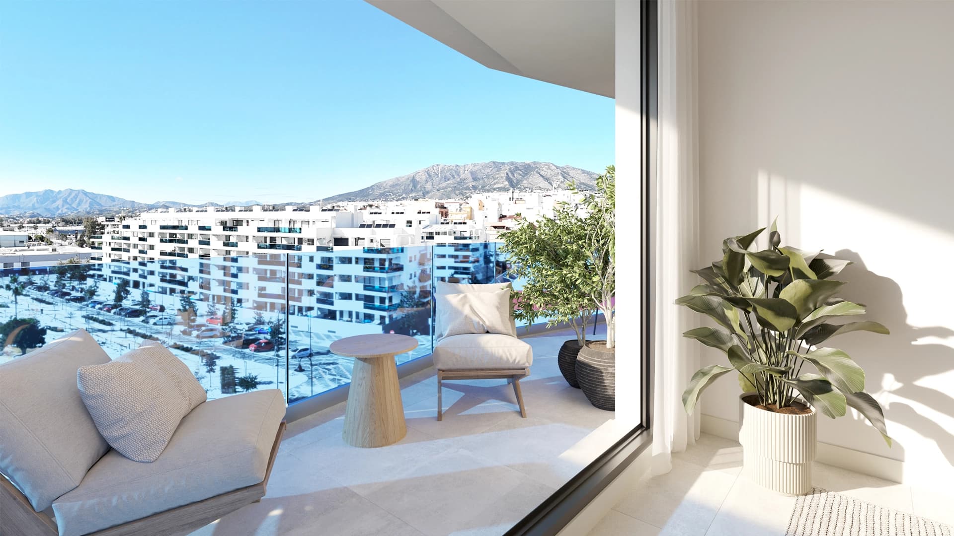 1-slaapk. Appartement in Las Lagunas