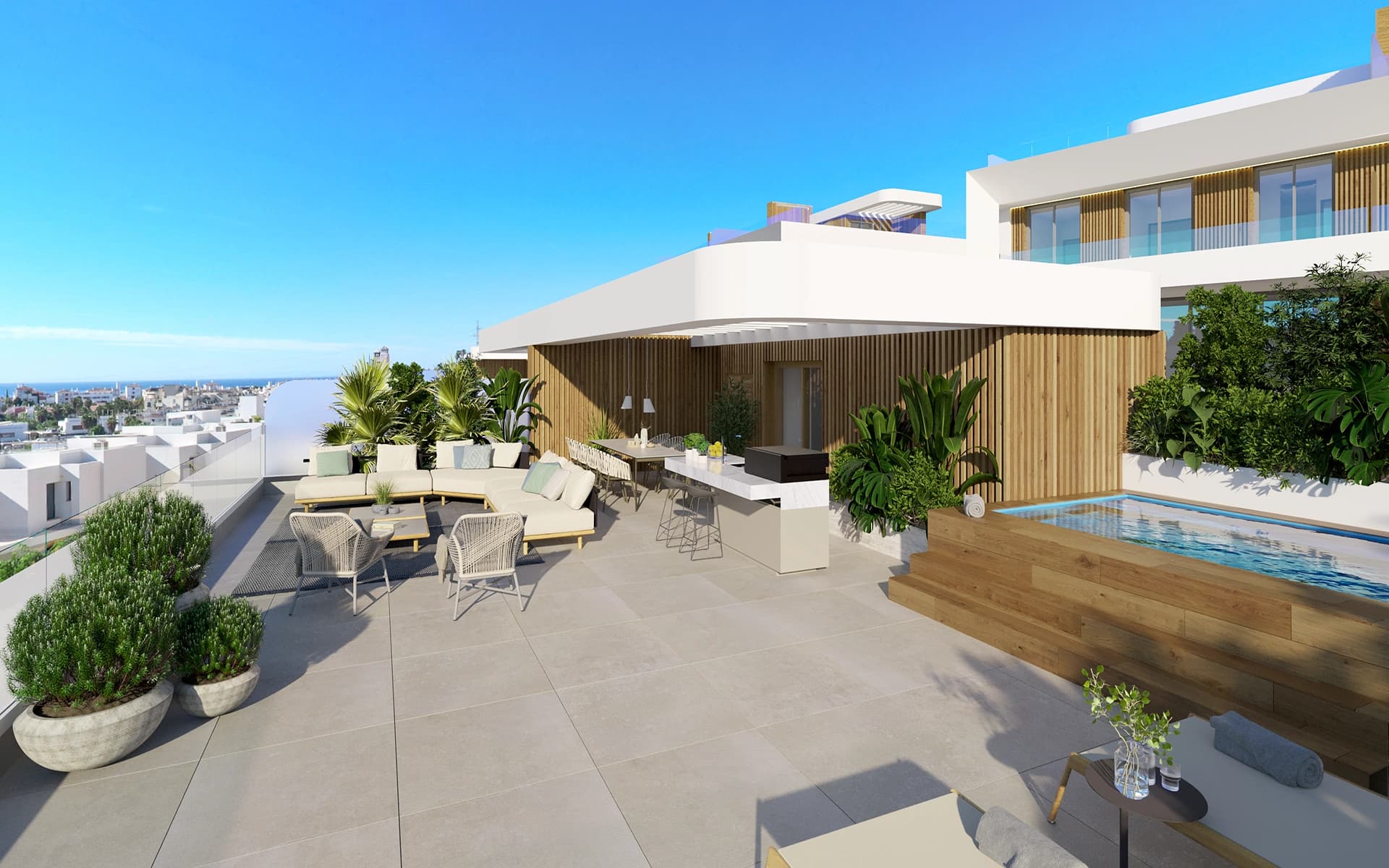 4-dorm. Villa en Estepona East