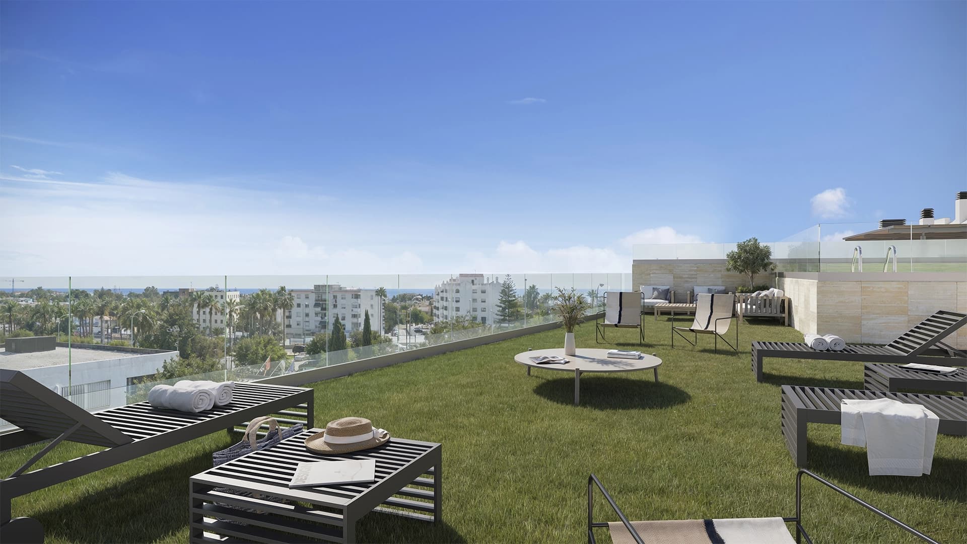 3-dorm. Apartamento en San Pedro de Alcantara