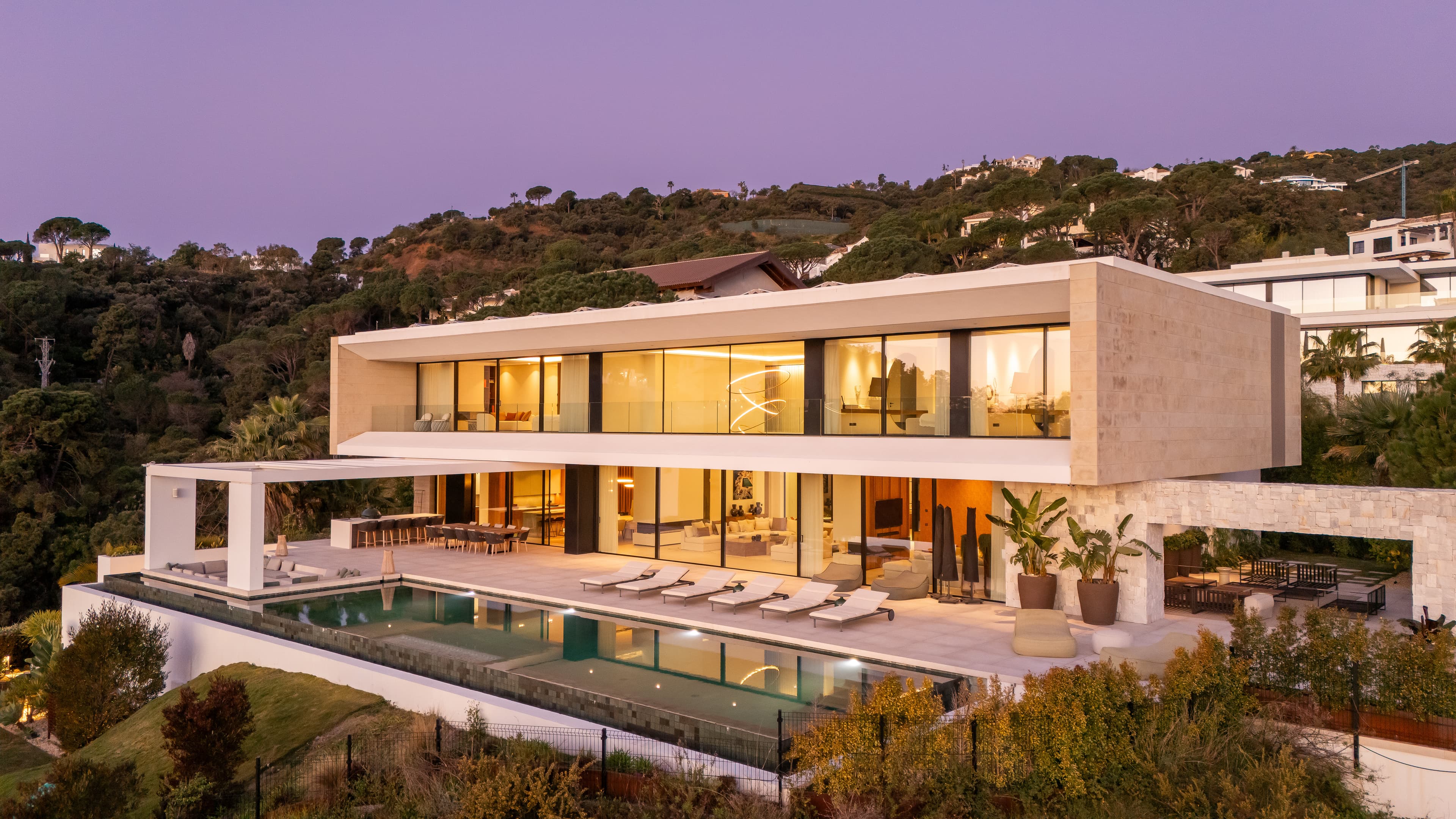 7-dorm. Villa en El Madroñal