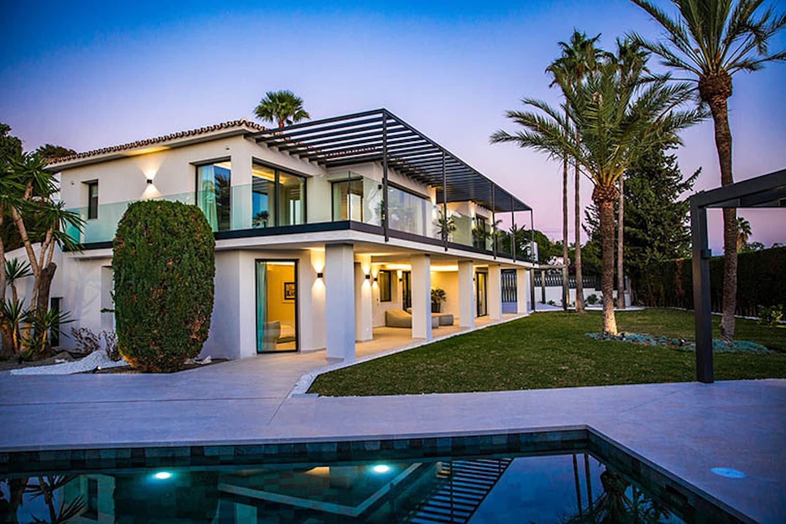 5-dorm. Villa en Marbella Golden Mile