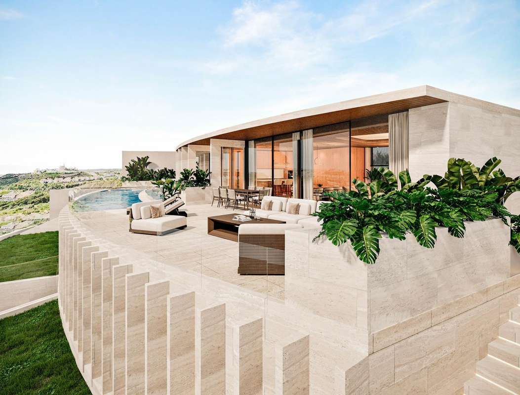 5-dorm. Villa en Casares