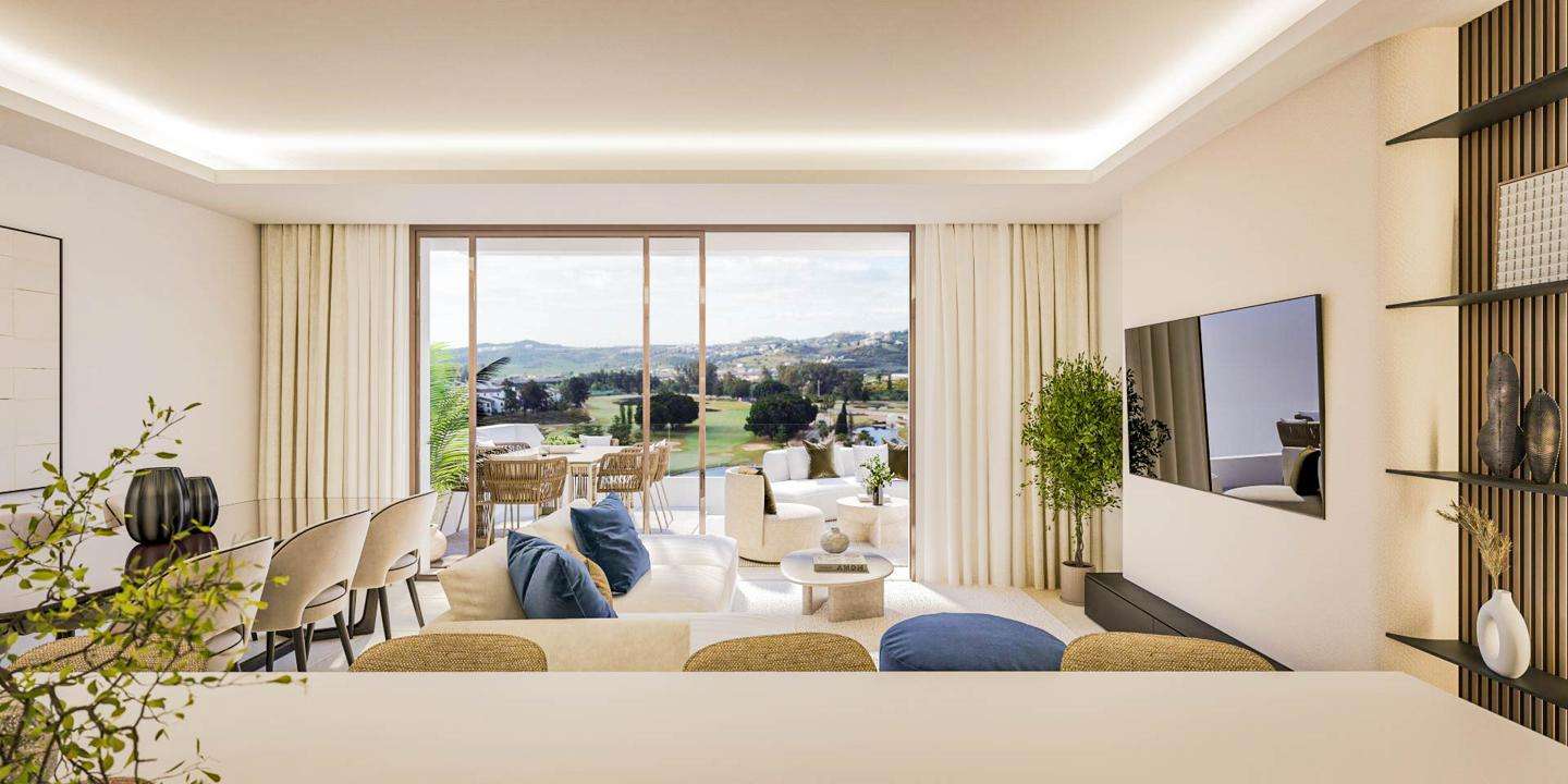3-dorm. Apartamento en Mijas