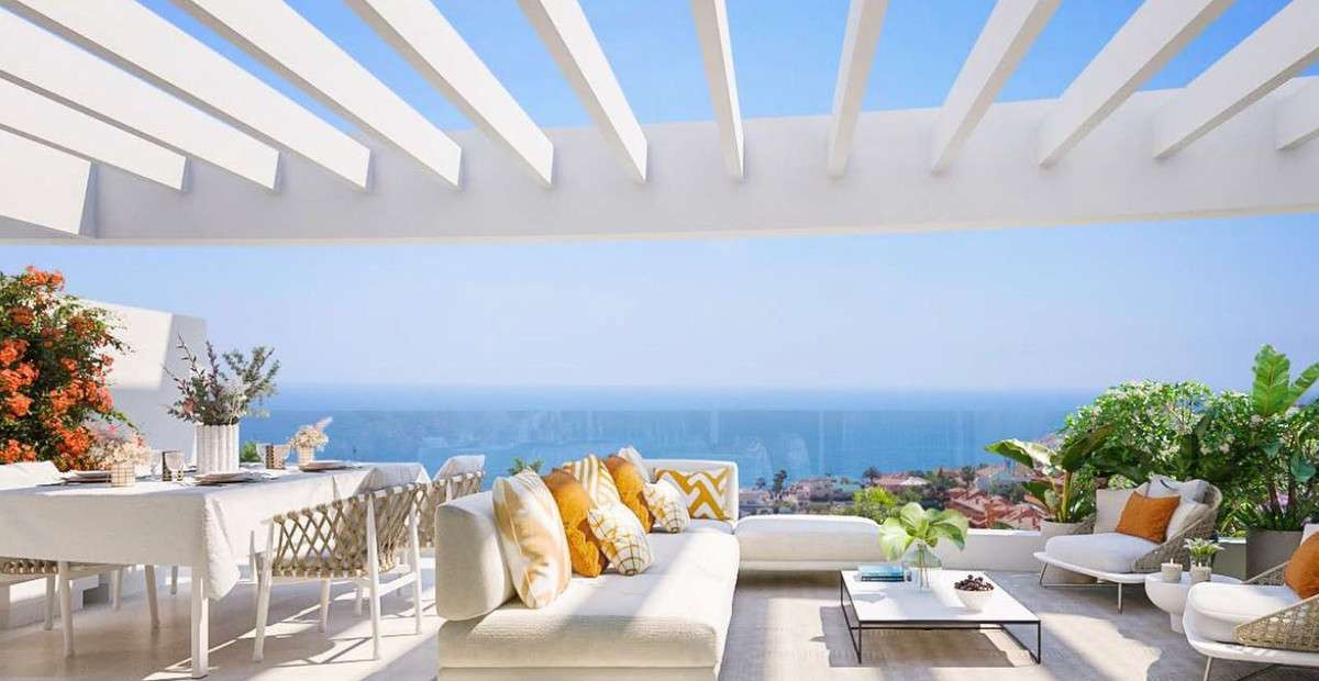 3-dorm. Apartamento en Mijas